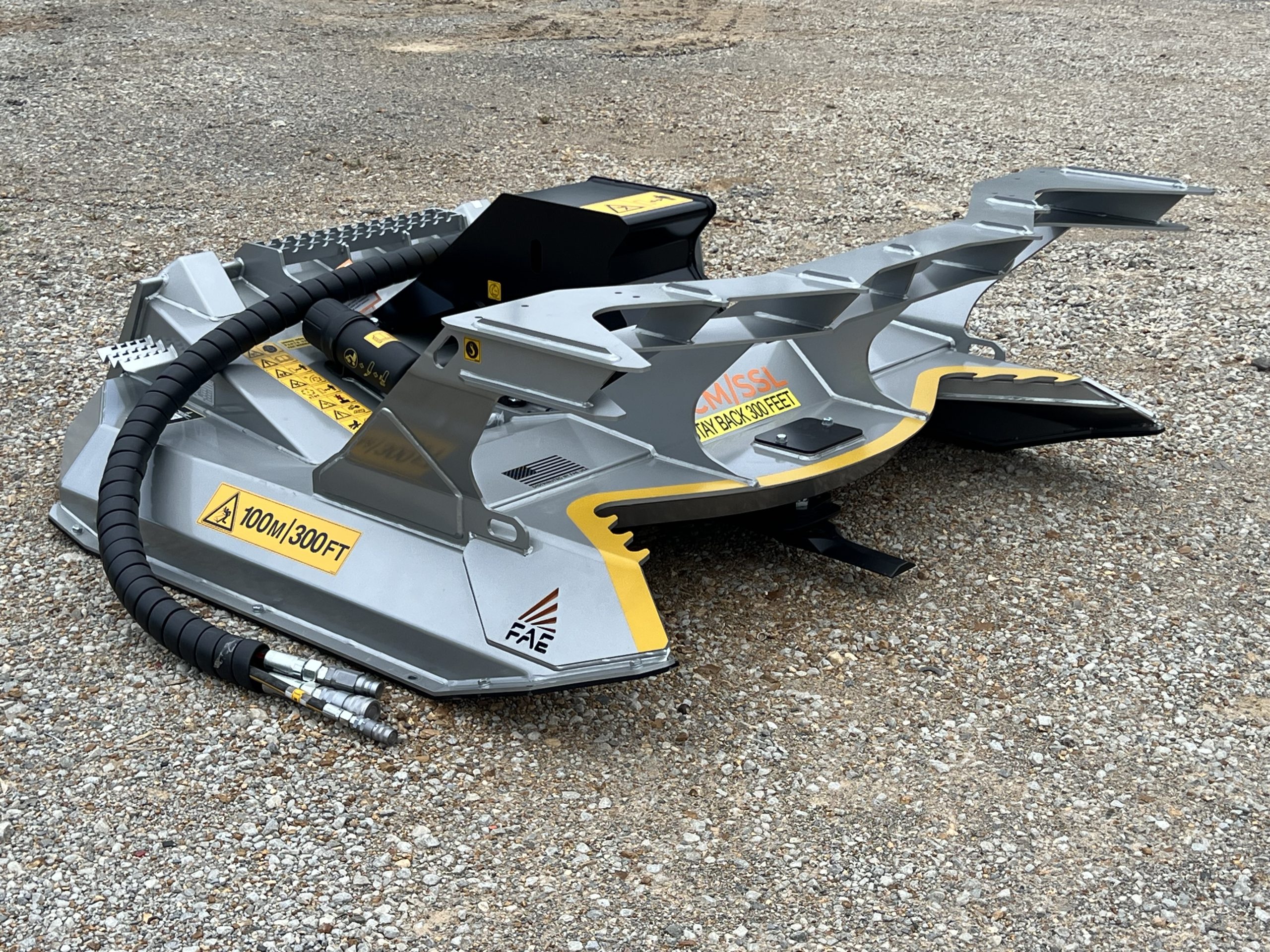 77″ FAE RCM/SSL-175 High Flow Rotary Brush Cutter Attachment Fits Skid Steer - Image 10