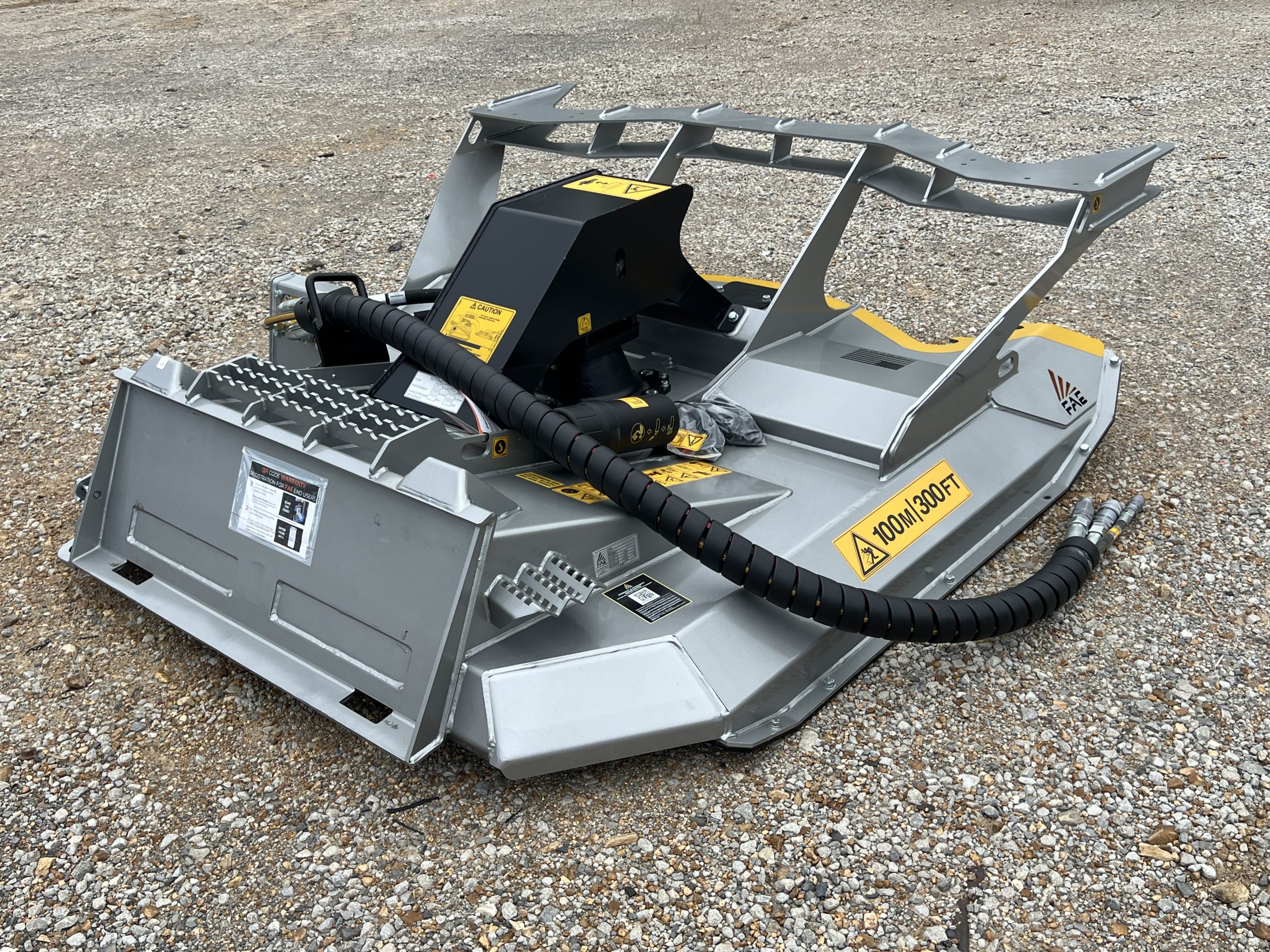 77″ FAE RCM/SSL-175 High Flow Rotary Brush Cutter Attachment Fits Skid Steer - Image 12