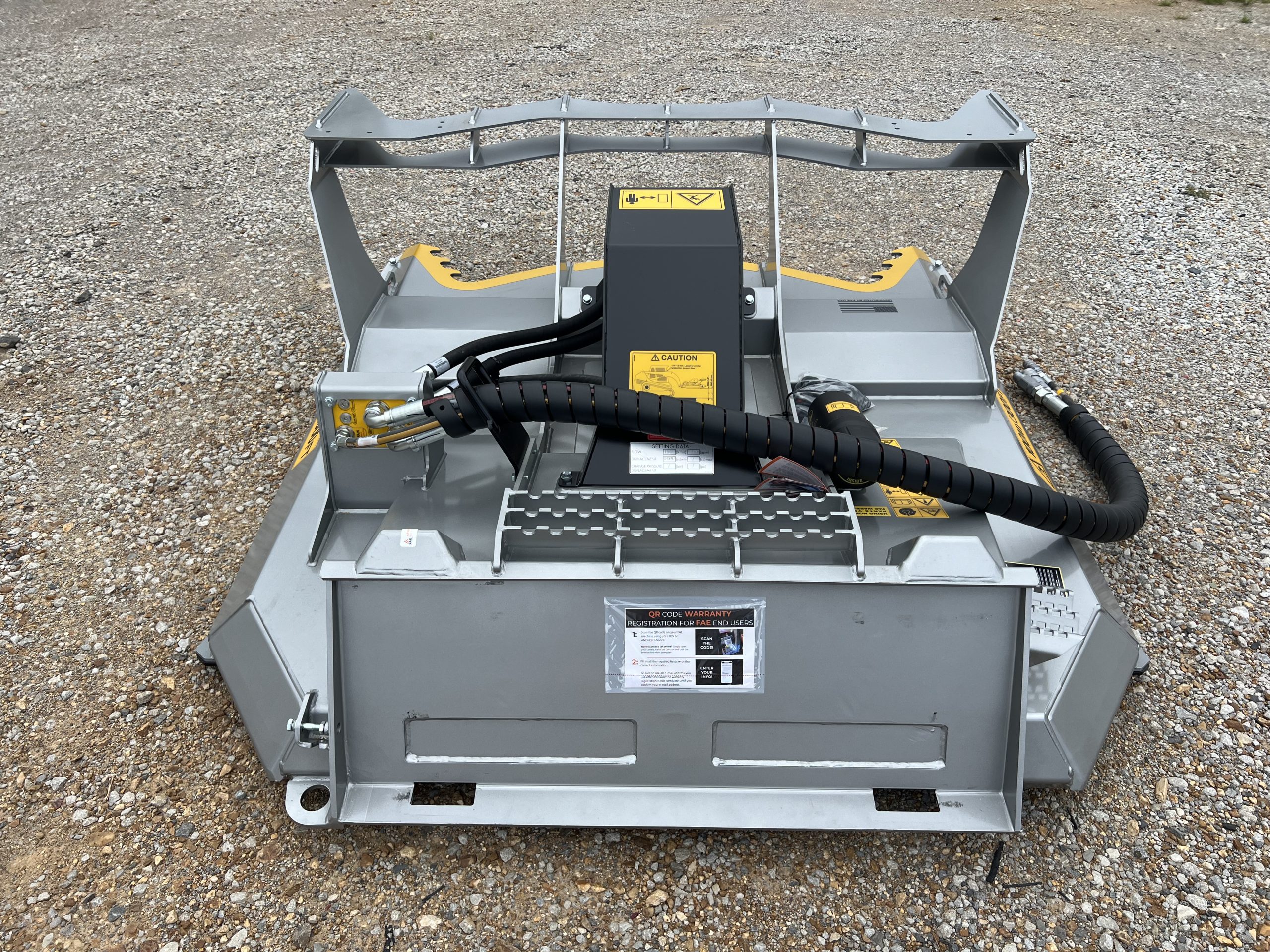 77″ FAE RCM/SSL-175 High Flow Rotary Brush Cutter Attachment Fits Skid Steer - Image 13