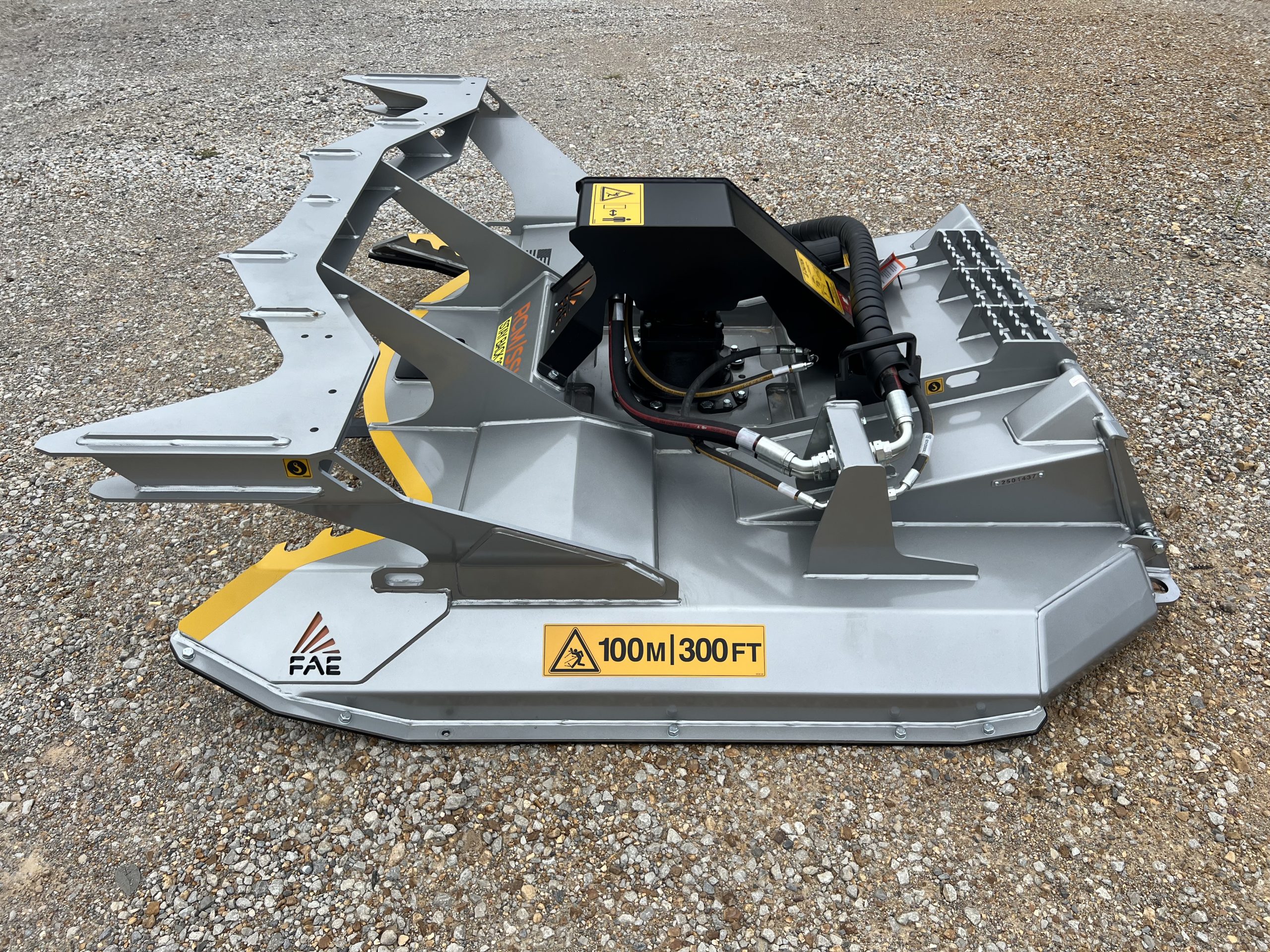 77″ FAE RCM/SSL-175 High Flow Rotary Brush Cutter Attachment Fits Skid Steer - Image 15