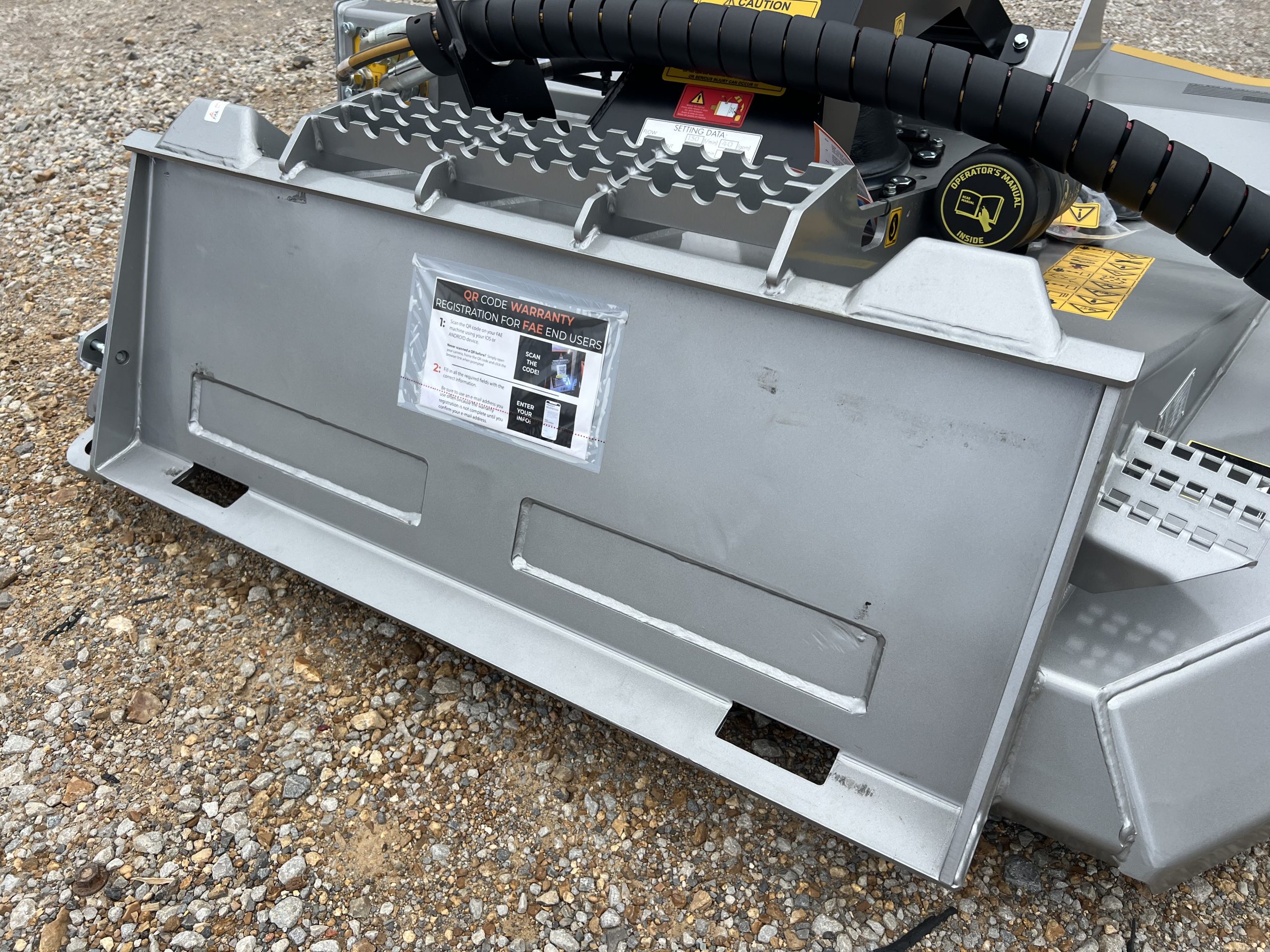 77″ FAE RCM/SSL-175 High Flow Rotary Brush Cutter Attachment Fits Skid Steer - Image 18