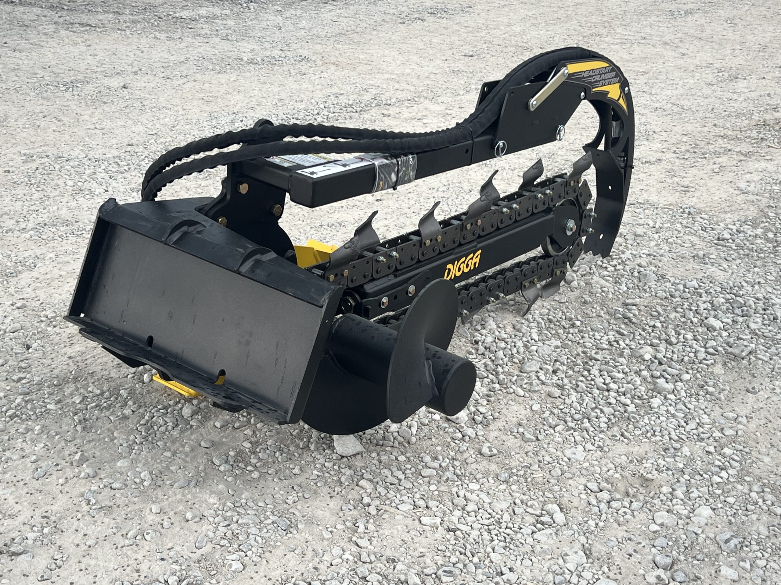 36″ x 6″ Digga Bigfoot Earth Trencher Attachment Fits Toro Dingo Mini Skid Steer - Image 5