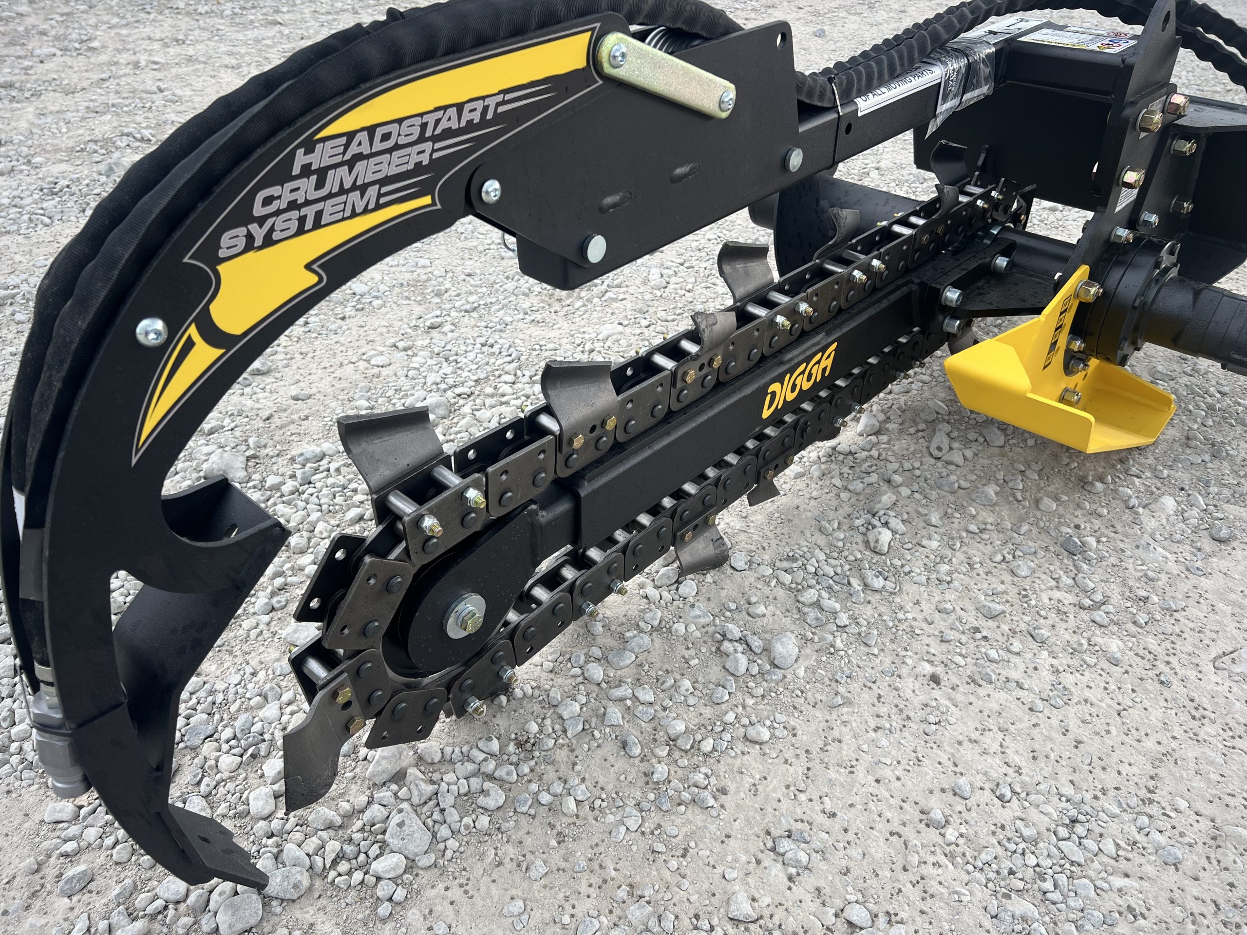 36″ x 6″ Digga Bigfoot Earth Trencher Attachment Fits Toro Dingo Mini Skid Steer - Image 10