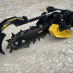 Digga 48″ x 6″ Bigfoot Combo Trencher Attachment Fits Skid Steer Quick Attach