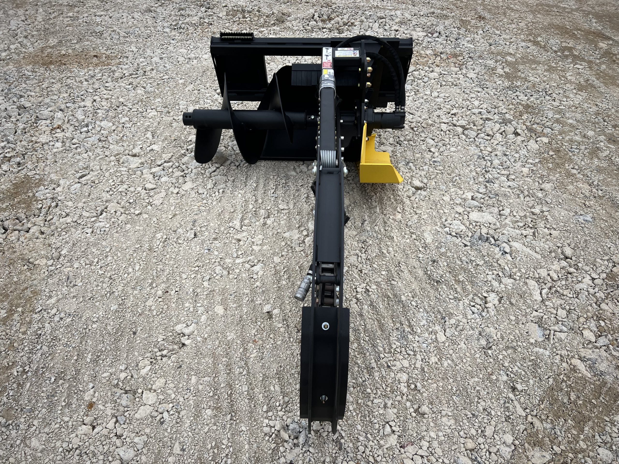 Digga 48″ x 6″ Bigfoot Combo Trencher Attachment Fits Skid Steer Quick Attach - Image 2