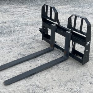 48″ Long 4,000 lb Bobcat Heavy Duty Pallet Fork Loader Skid Steer Attachment