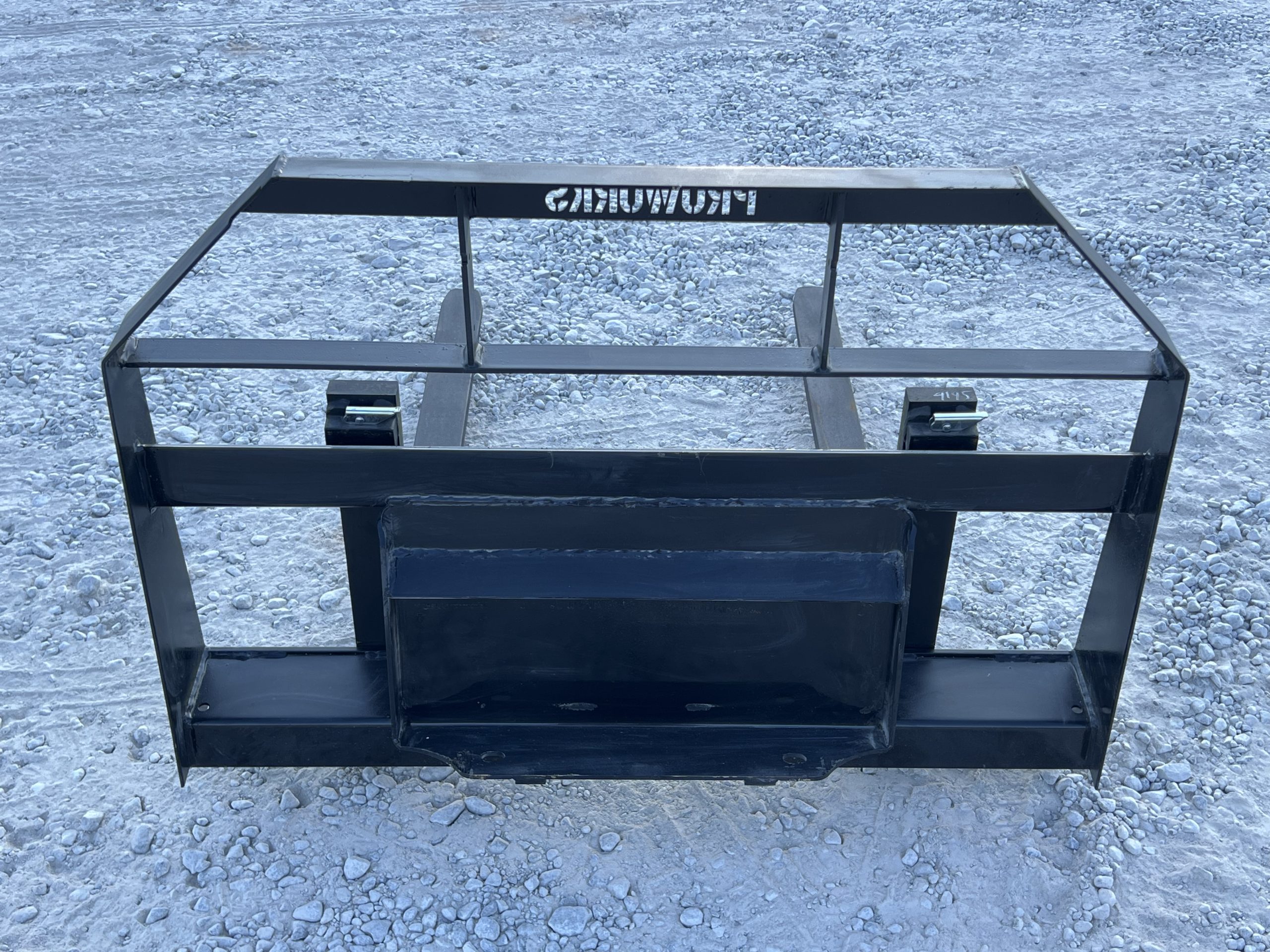 42″ Long 2,200 Pound Wide Rail Pallet Fork Attachment Fits Mini Universal Skid Steer - Image 7