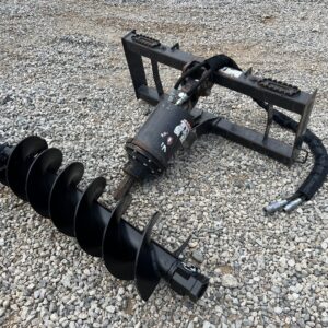 2020 Paladin McMillen X1975 Hex Auger Drive with 12″ Bit Attachment Fits Skid Steer