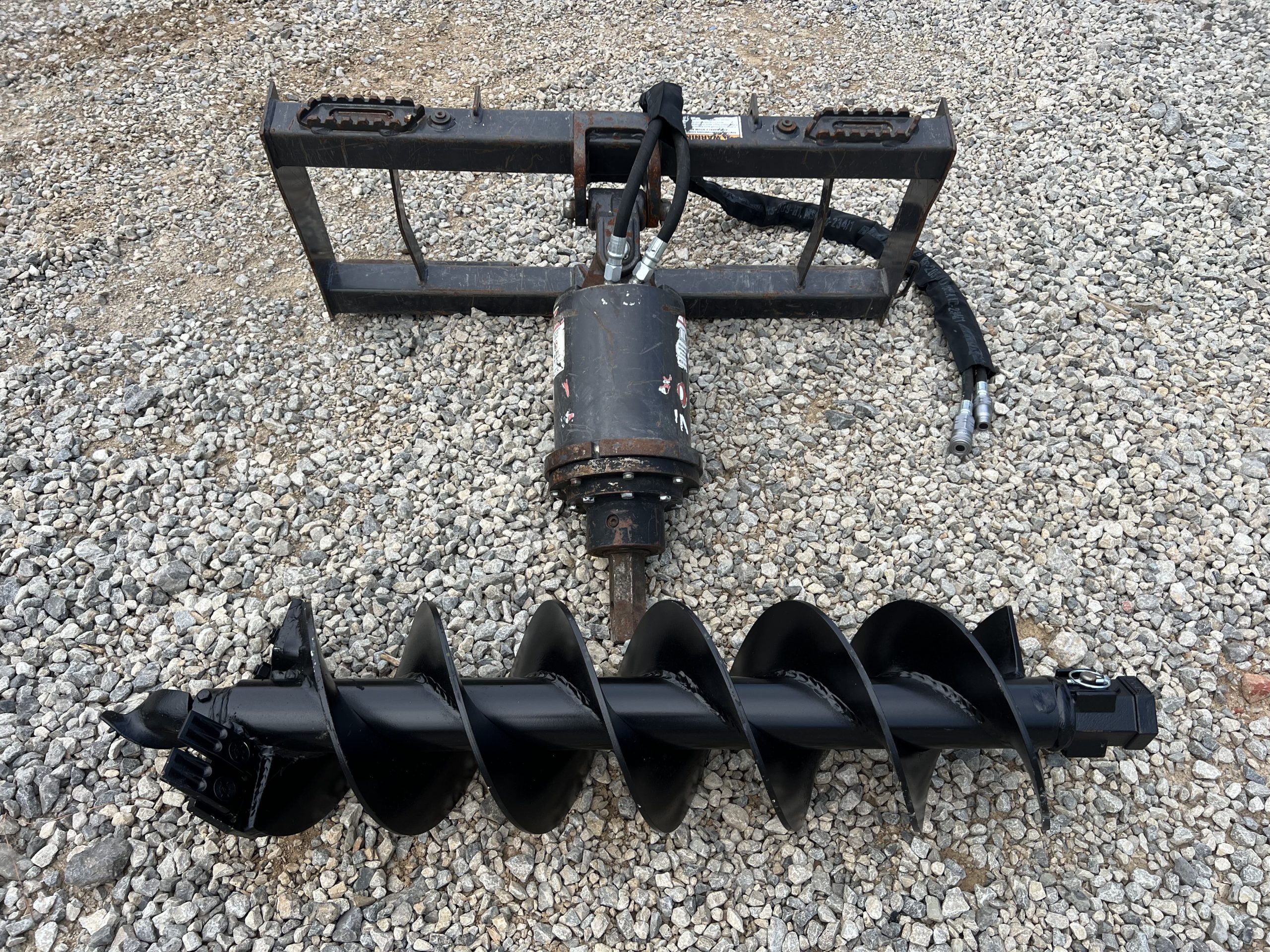 2020 Paladin McMillen X1975 Hex Auger Drive with 12″ Bit Attachment Fits Skid Steer - Image 2