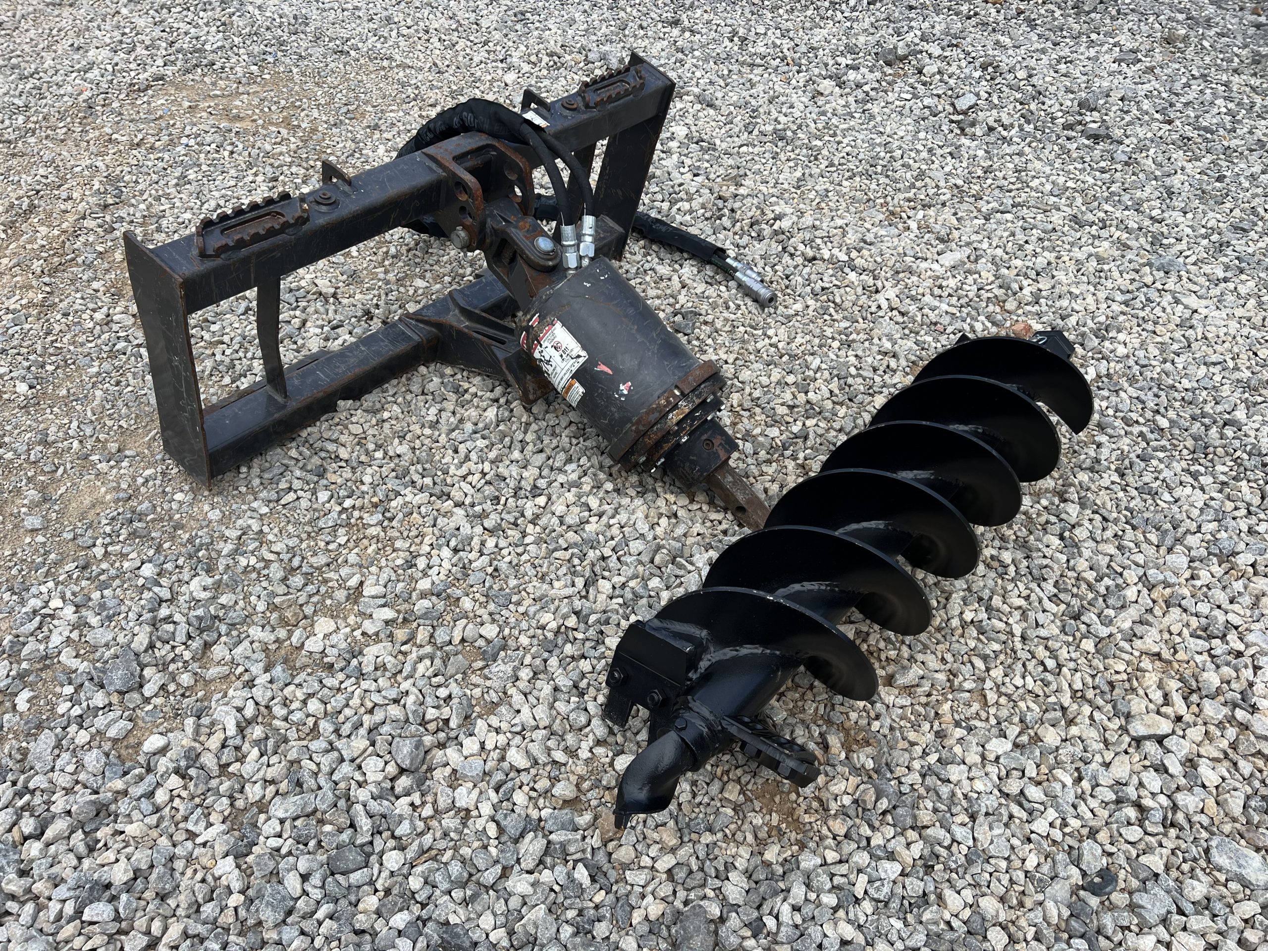 2020 Paladin McMillen X1975 Hex Auger Drive with 12″ Bit Attachment Fits Skid Steer - Image 3