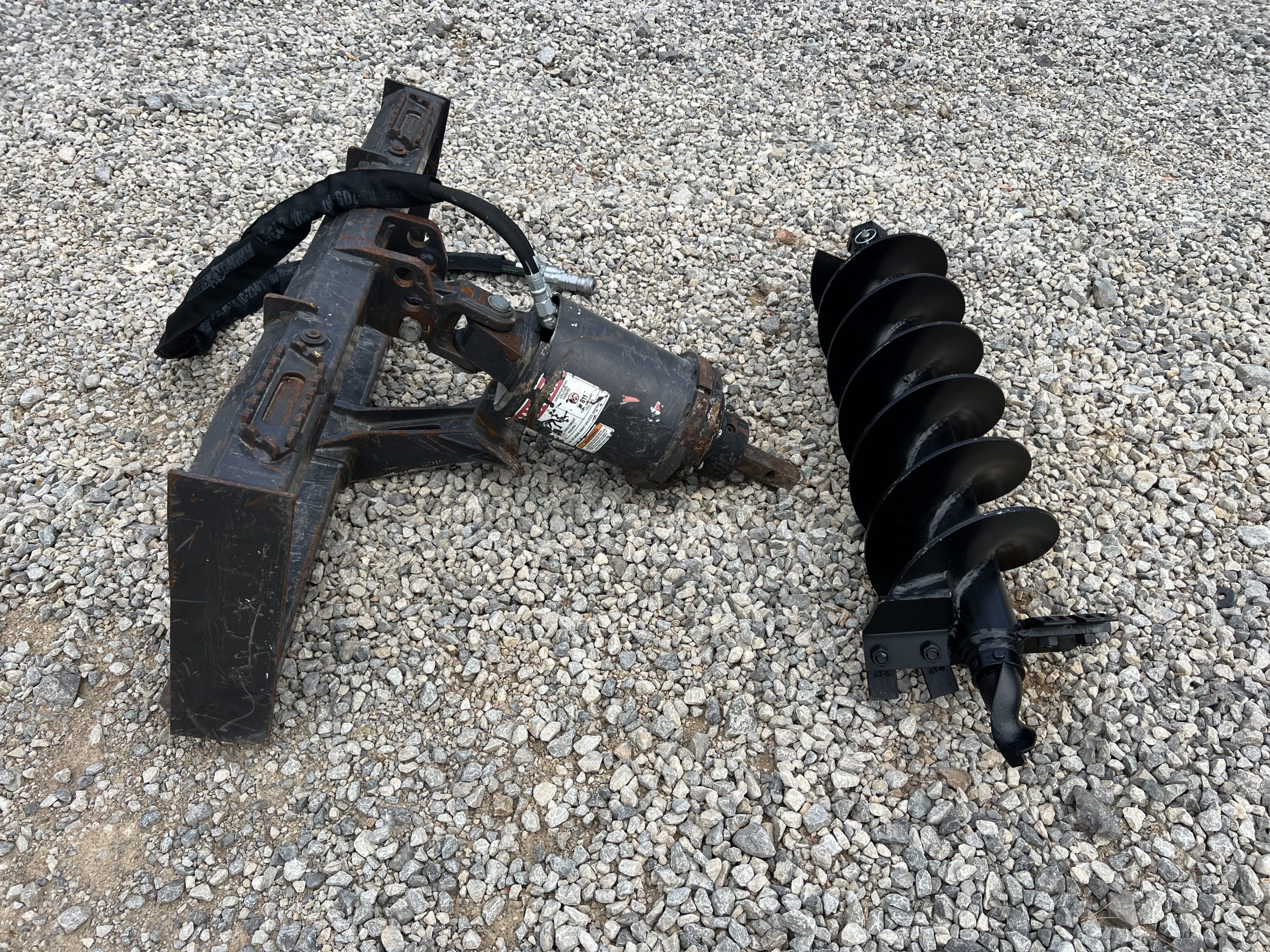 2020 Paladin McMillen X1975 Hex Auger Drive with 12″ Bit Attachment Fits Skid Steer - Image 4