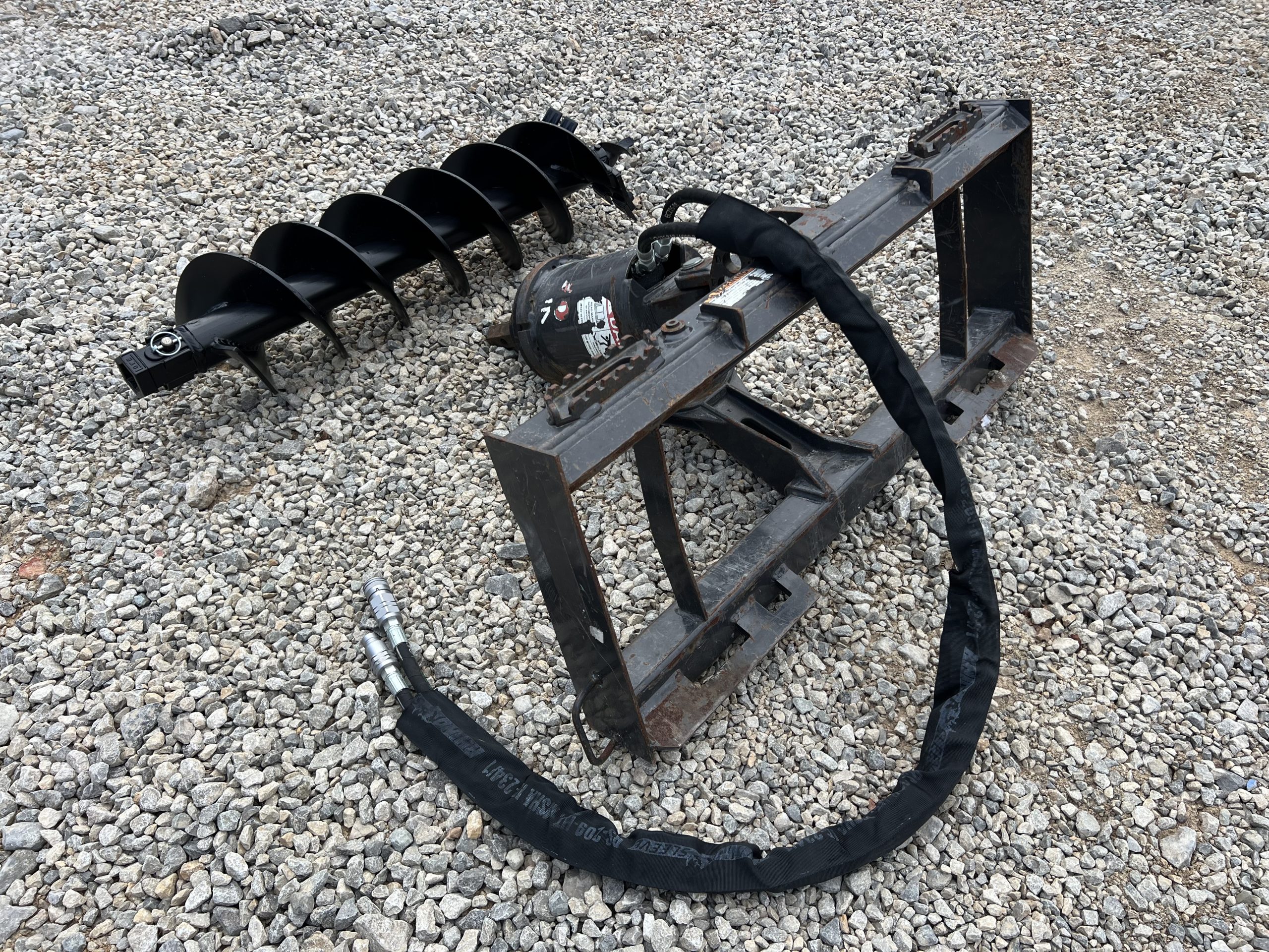 2020 Paladin McMillen X1975 Hex Auger Drive with 12″ Bit Attachment Fits Skid Steer - Image 7