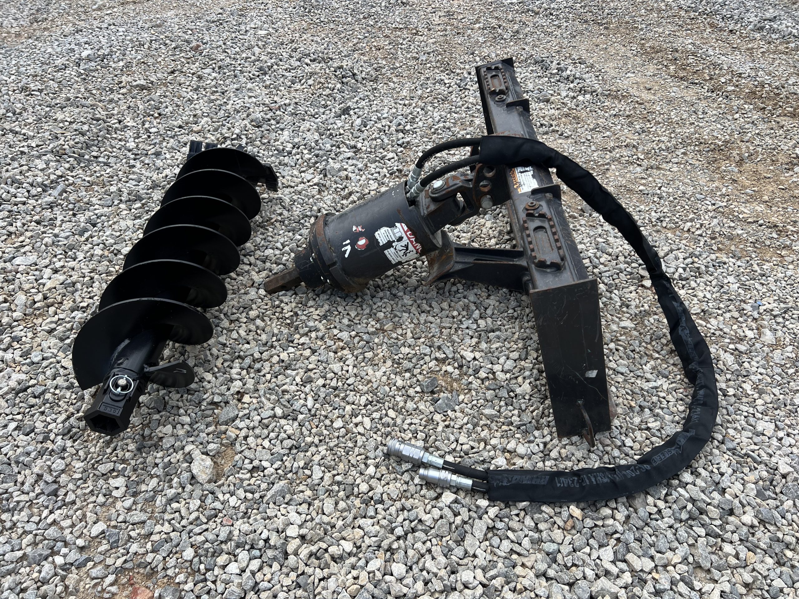 2020 Paladin McMillen X1975 Hex Auger Drive with 12″ Bit Attachment Fits Skid Steer - Image 8