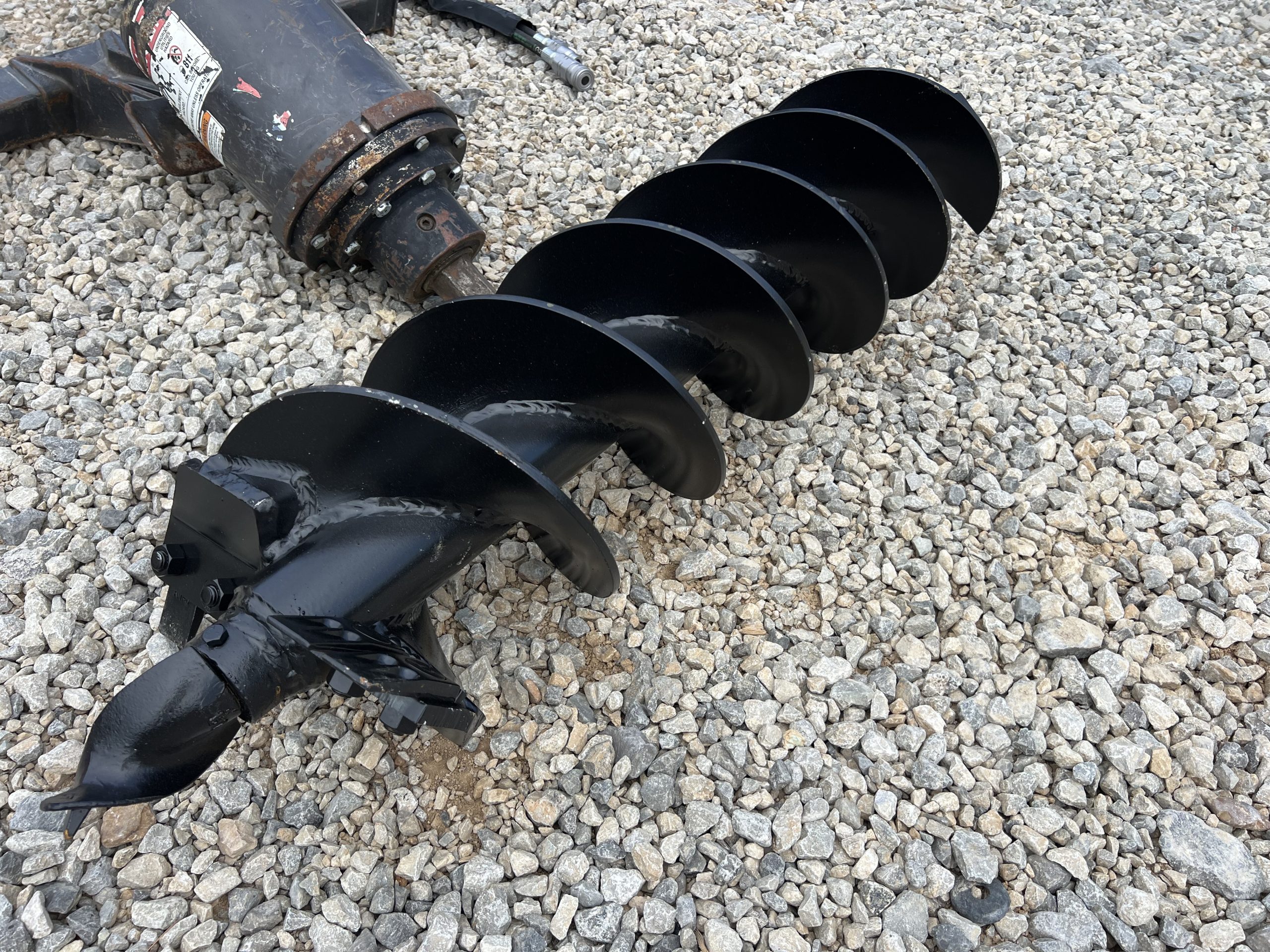 2020 Paladin McMillen X1975 Hex Auger Drive with 12″ Bit Attachment Fits Skid Steer - Image 9