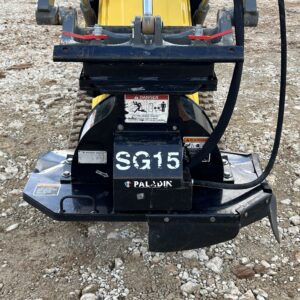 2021 Paladin Bradco SG15 Stump Grinder Attachment Fits Toro Vermeer Mini Skid Steer