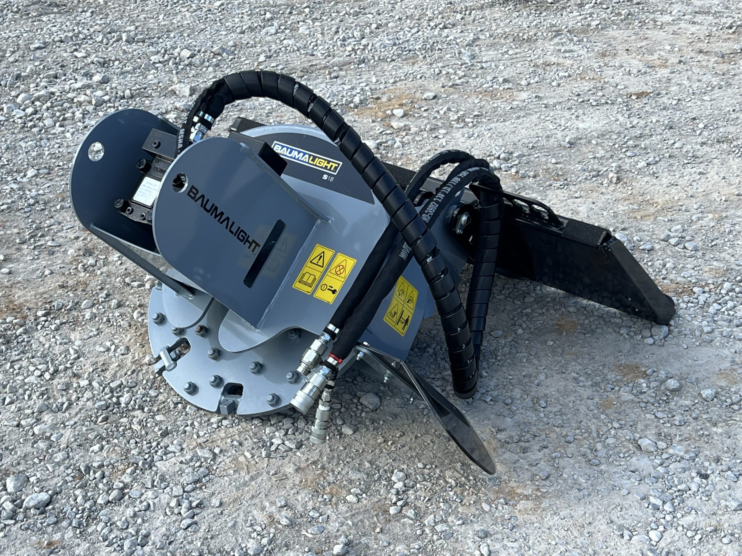 Baumalight S18 Stump Grinder Attachment Fits Skid Steer Quick Attach - Image 3