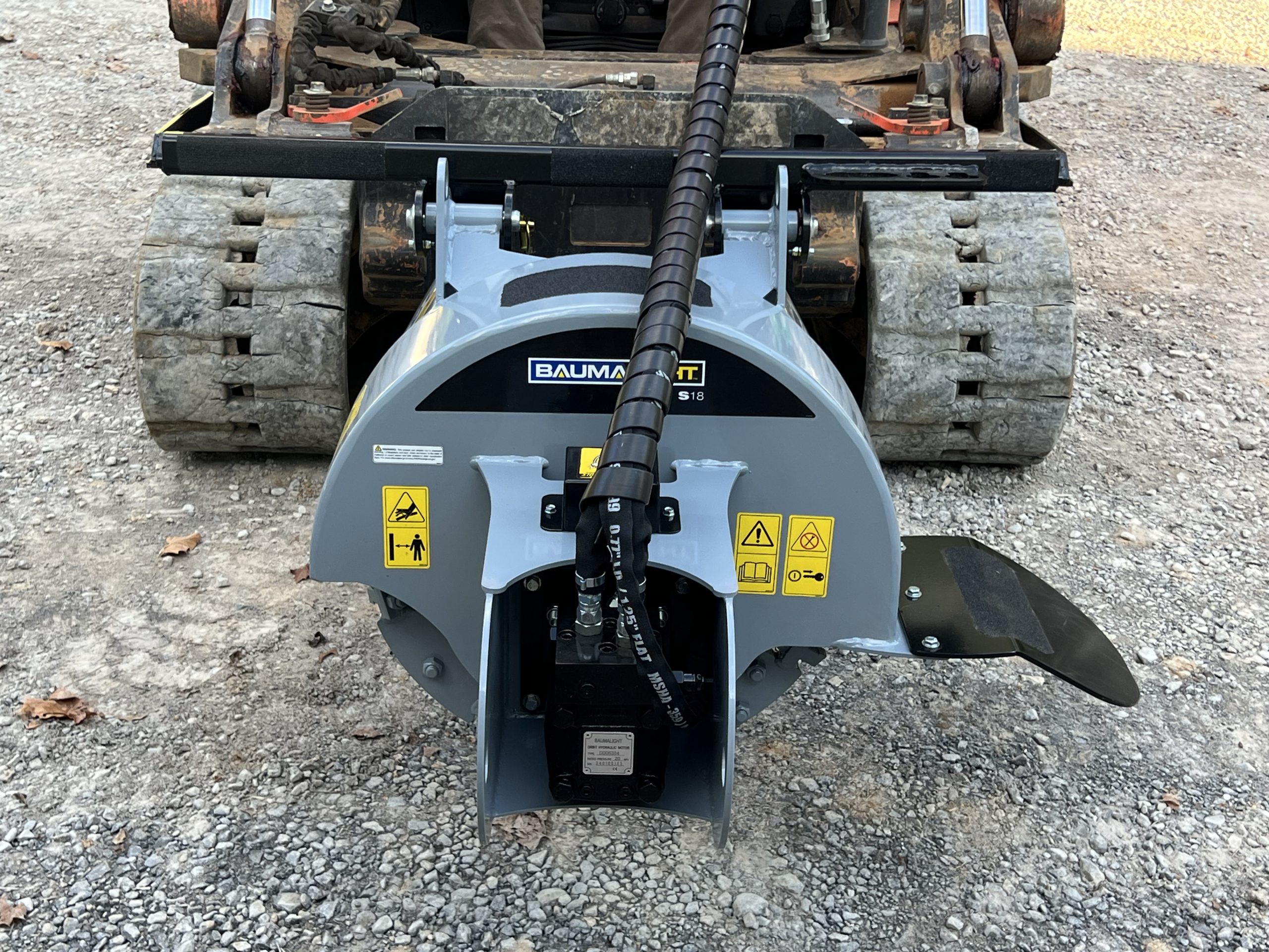 Baumalight S18 Stump Grinder Attachment Fits Skid Steer Quick Attach - Image 16