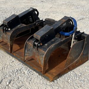 2022 66″ Star Industries Grapple Bucket Scrap Demolition Attachment Fits Skid Steer