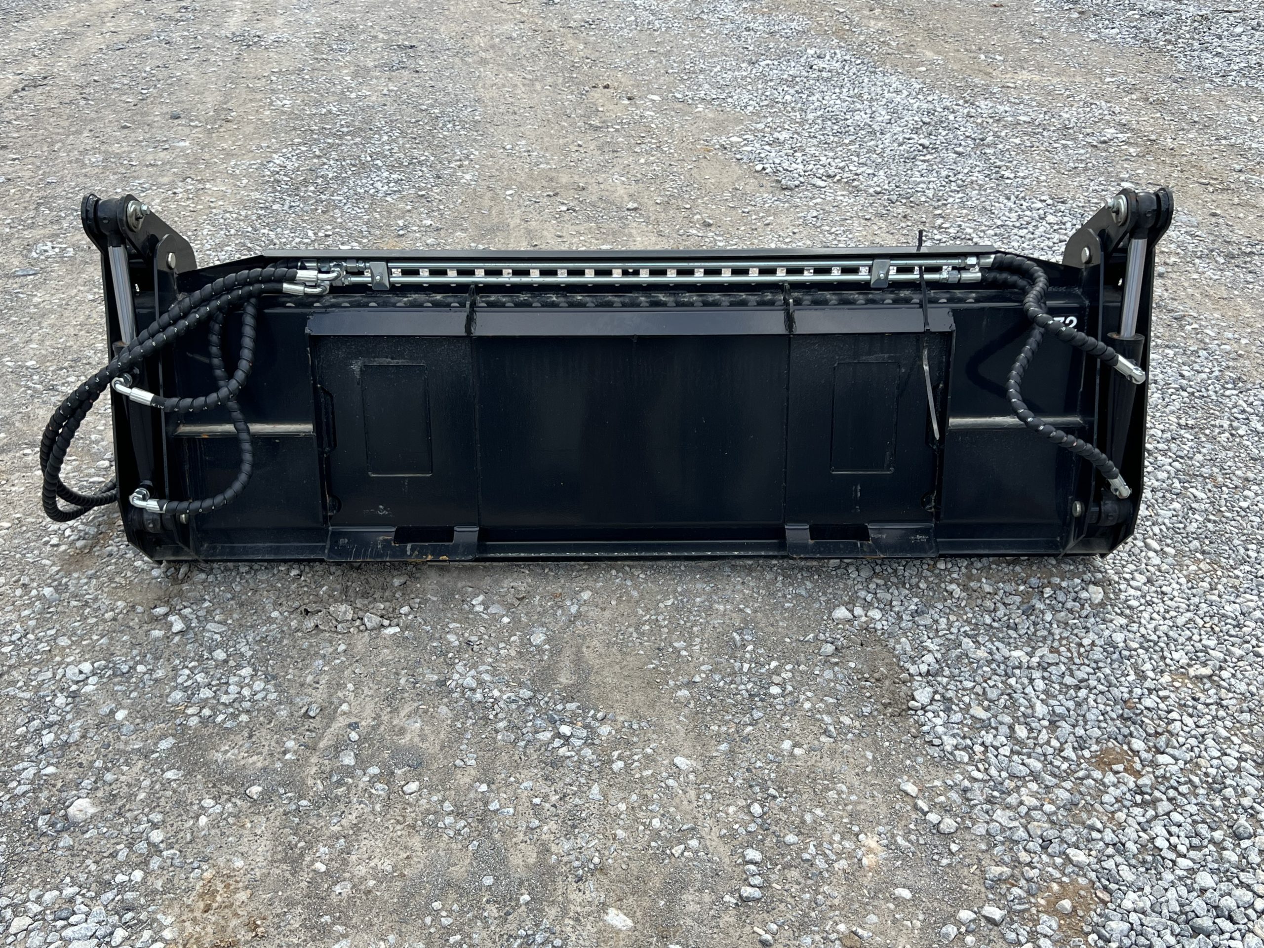 72″ 4-IN-1 Multi Purpose Combination Smooth Bucket Attachment Fits Skid Steer QA - Image 6