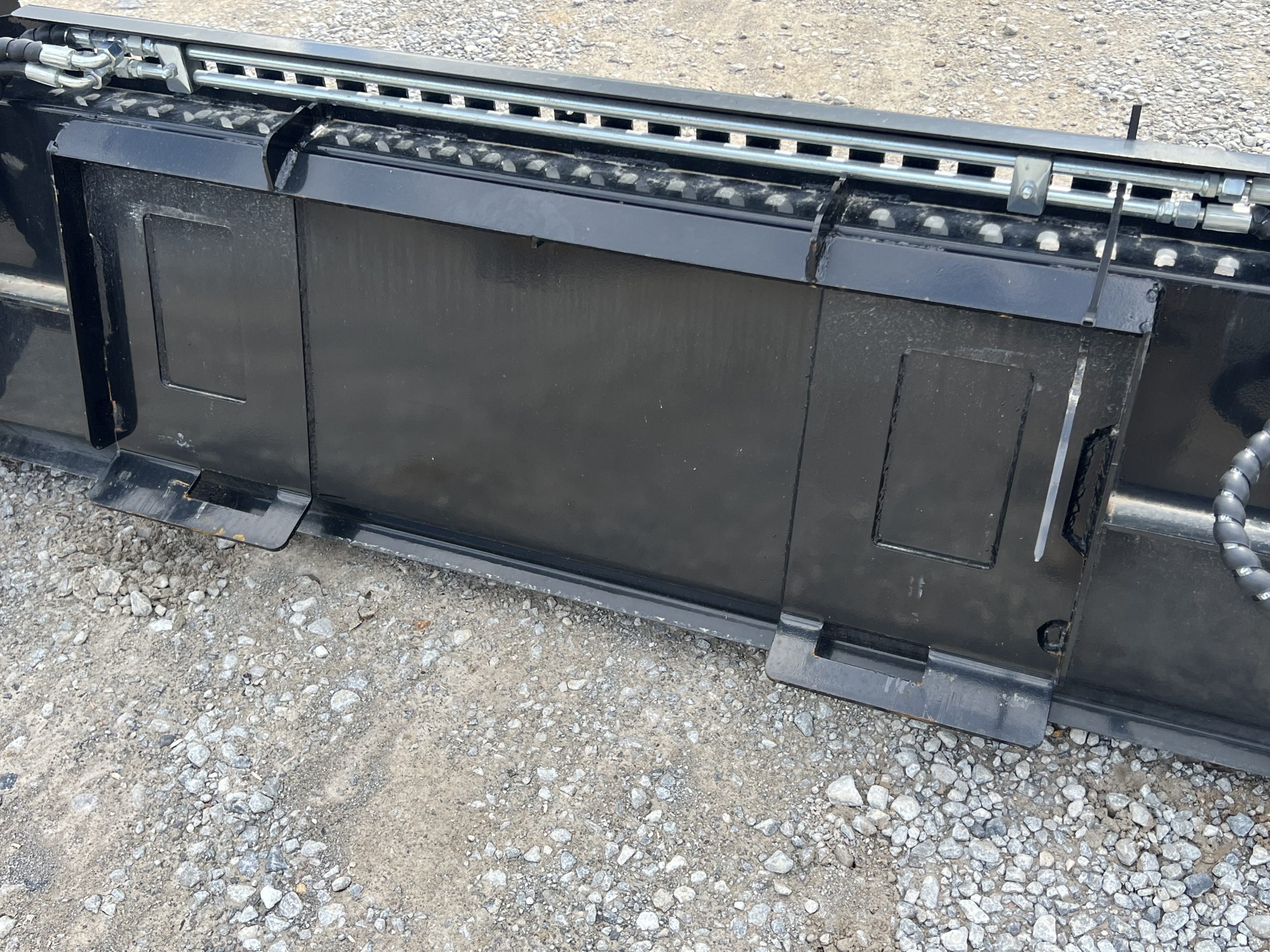 72″ 4-IN-1 Multi Purpose Combination Smooth Bucket Attachment Fits Skid Steer QA - Image 12