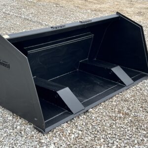 84″ High Front Dump Bucket Attachment Fits Skid Steer Quick Attach