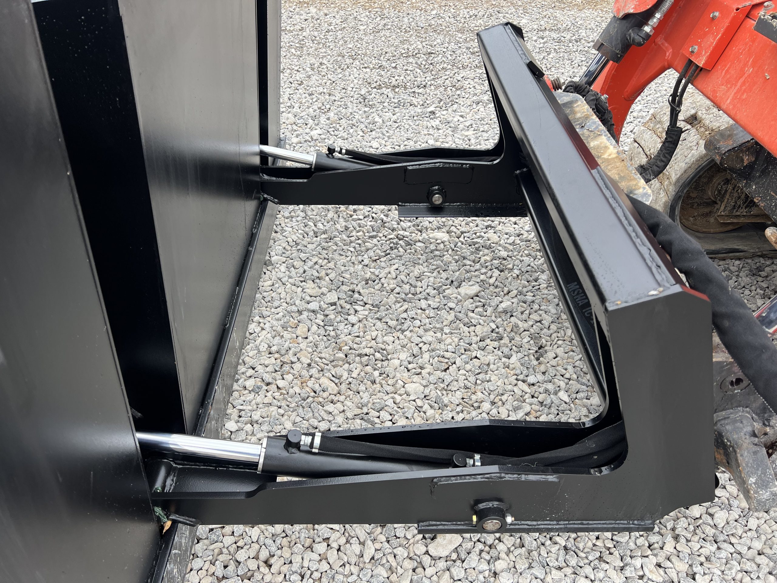 72″ High Front Dump Bucket Attachment Fits Skid Steer Quick Attach - Image 13