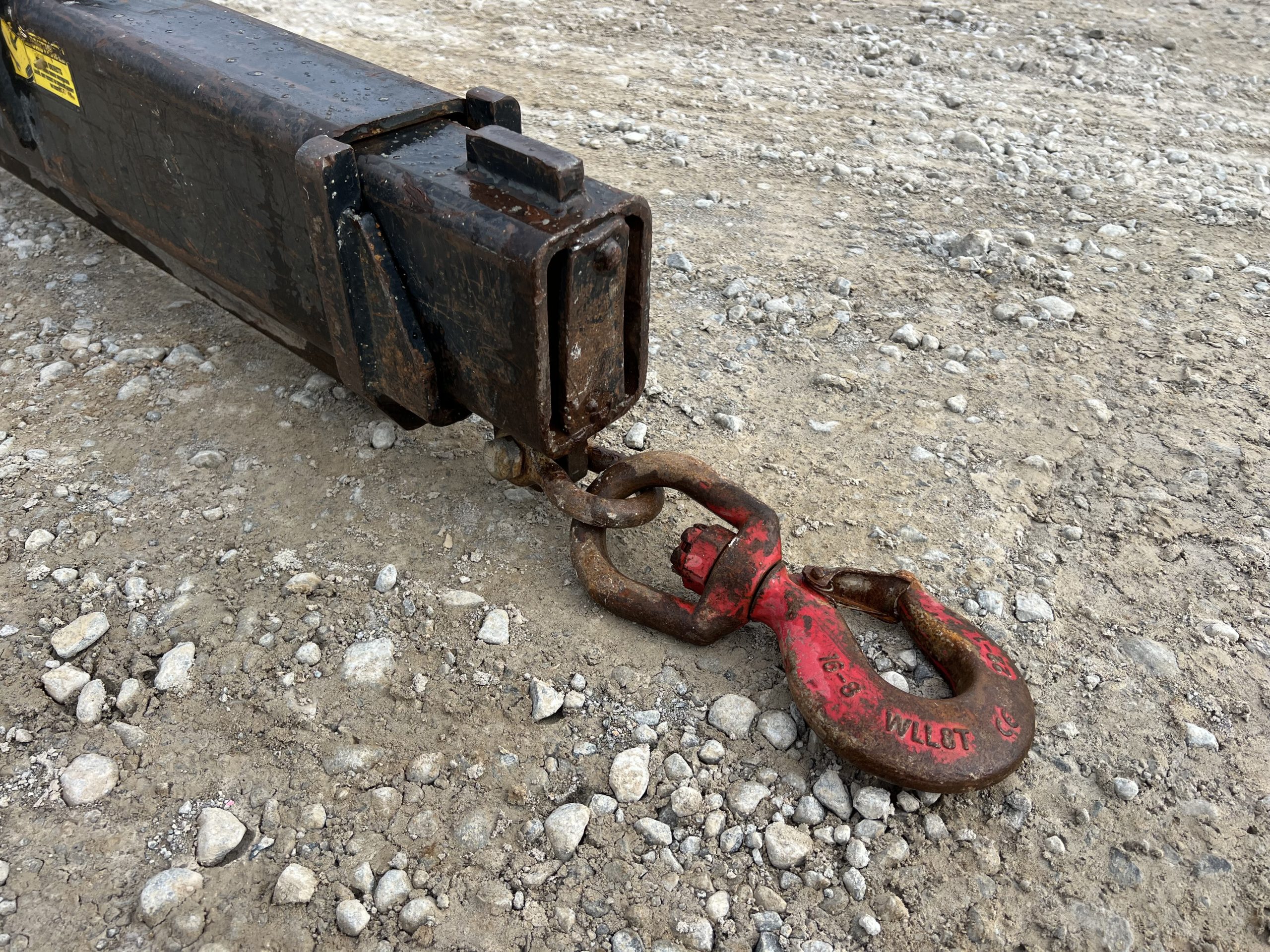 2015 Star Industries 1360B Telescoping Forklift Jib Attachment Fits Pallet Forks - Image 9