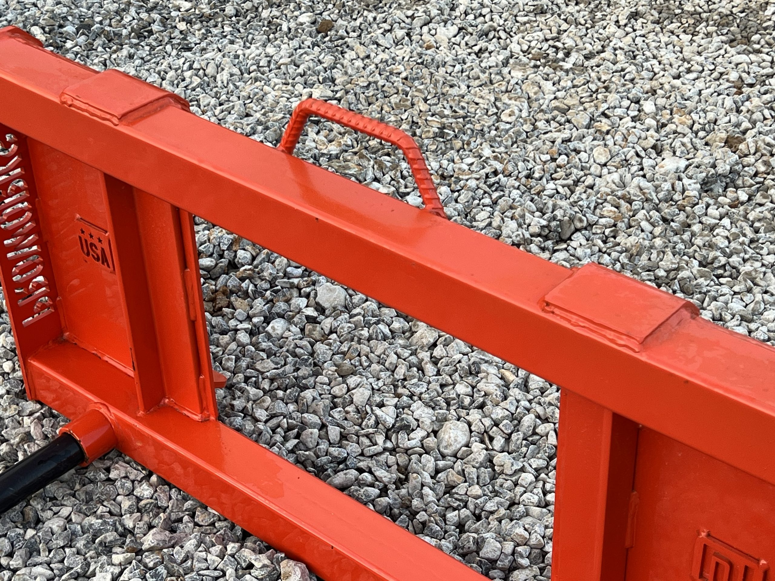 PROWORKS Dual Hay Spear Attachment Fits Skid Steer Quick Attach - Image 10