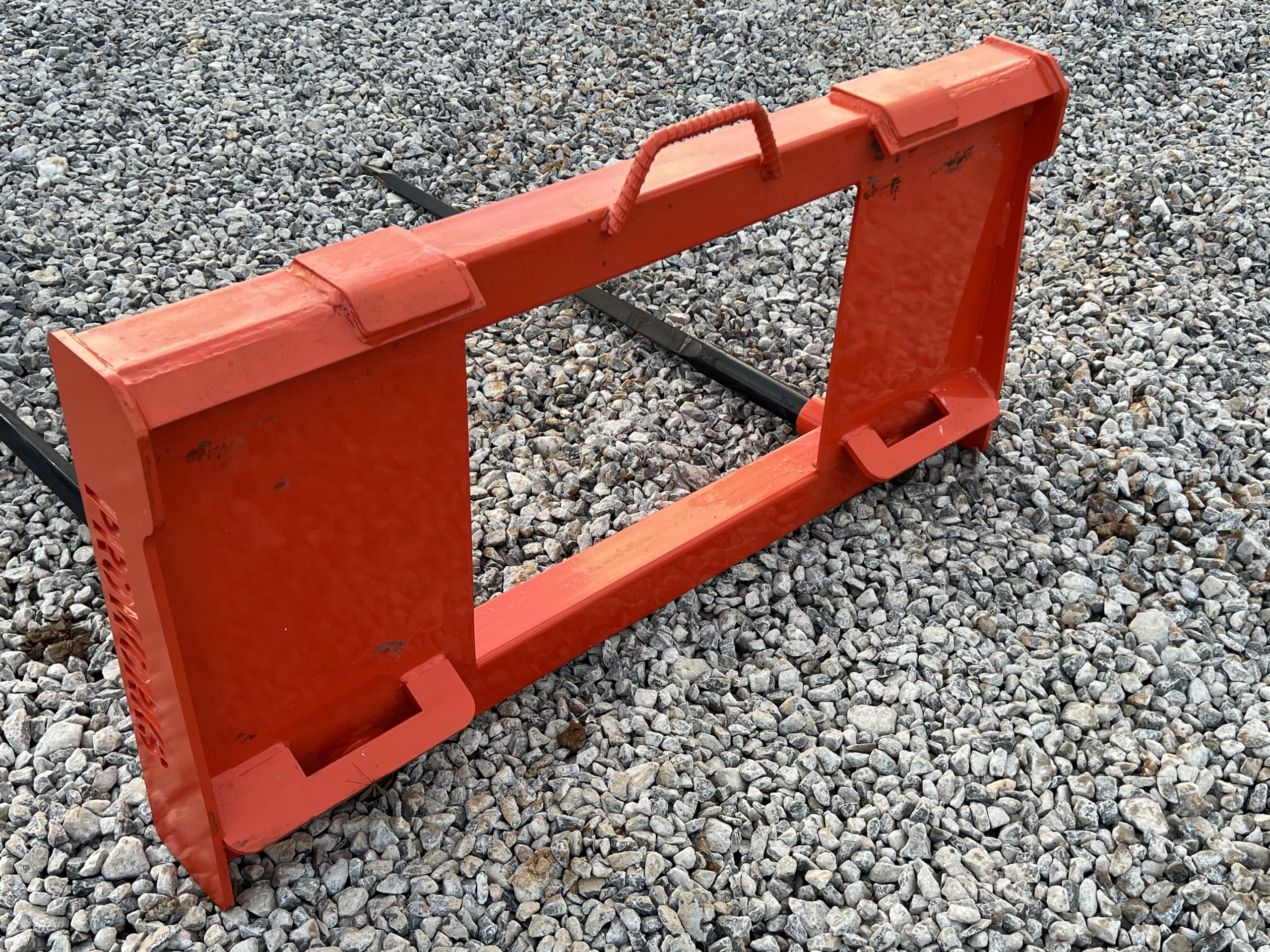 PROWORKS Dual Hay Spear Attachment Fits Skid Steer Quick Attach - Image 11
