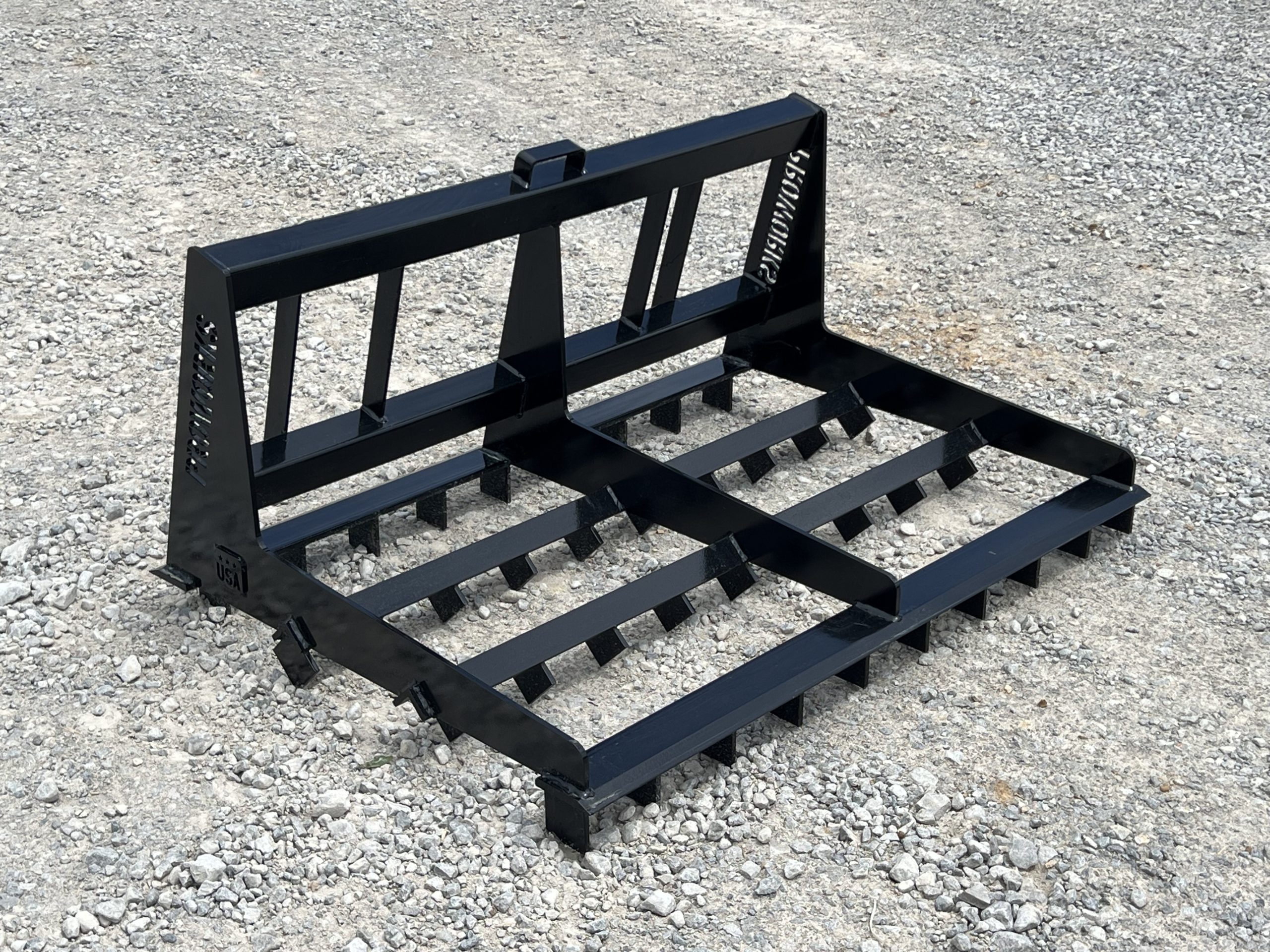 54″ Land Plane Grading Leveler with Scarifier Teeth Fits Bobcat MT Skid Steer - Image 3