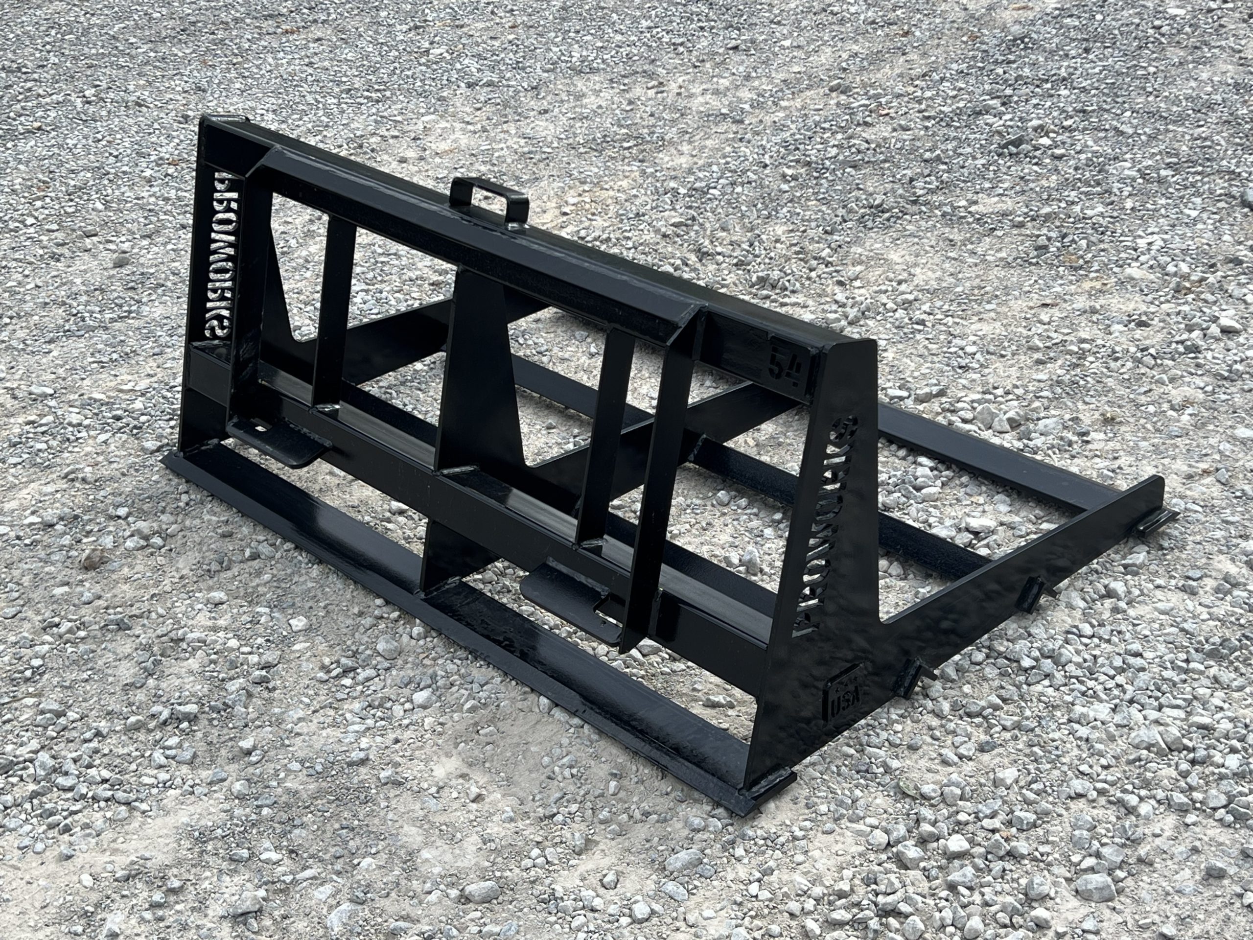 54″ Land Plane Grading Leveler with Cutting Edge Fits Bobcat MT Skid Steer - Image 5