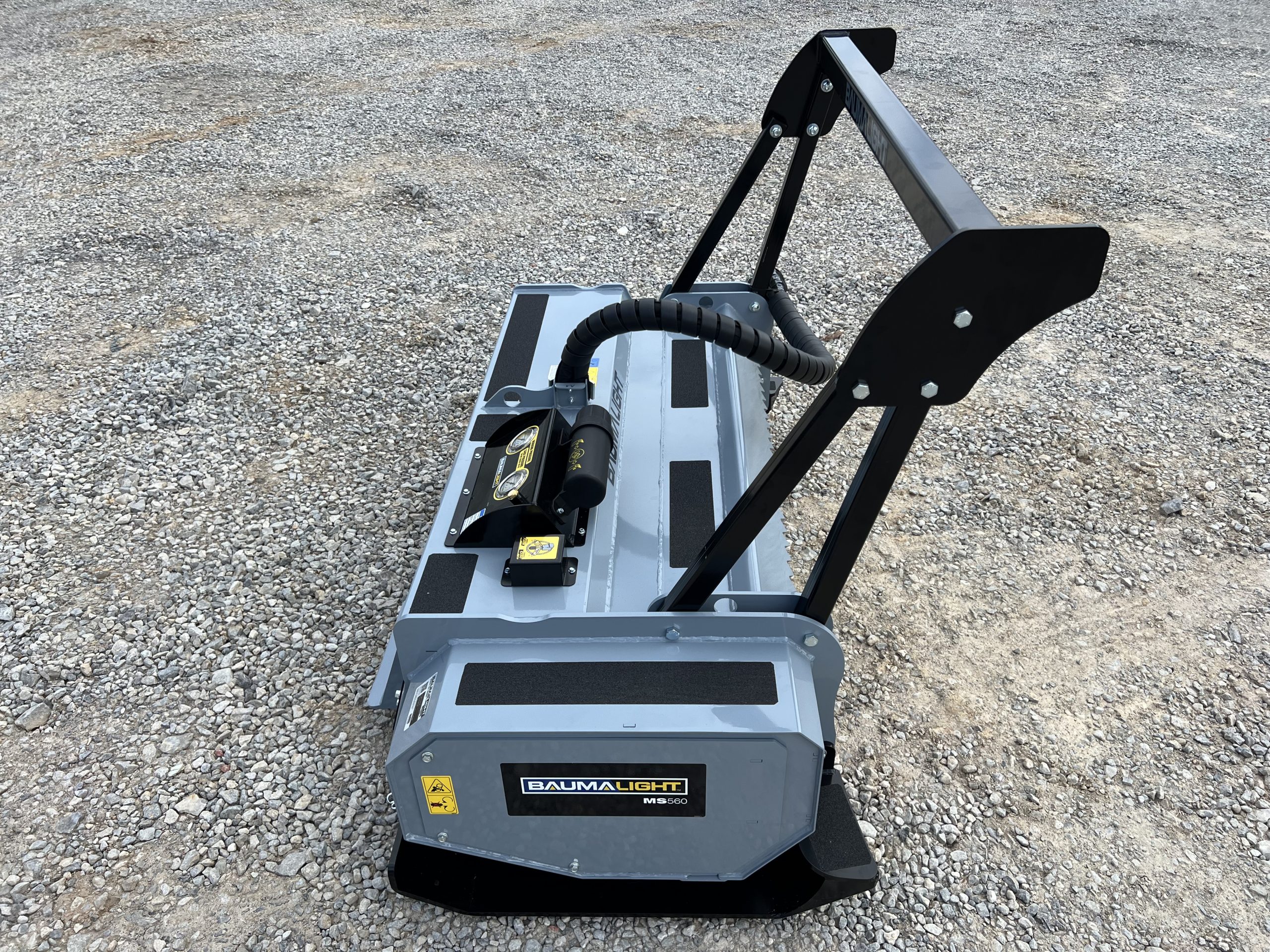 Baumalight MS560 Fixed Tooth Forestry Mulcher Attachment Fits Skid Steer Quick Attach - Image 8