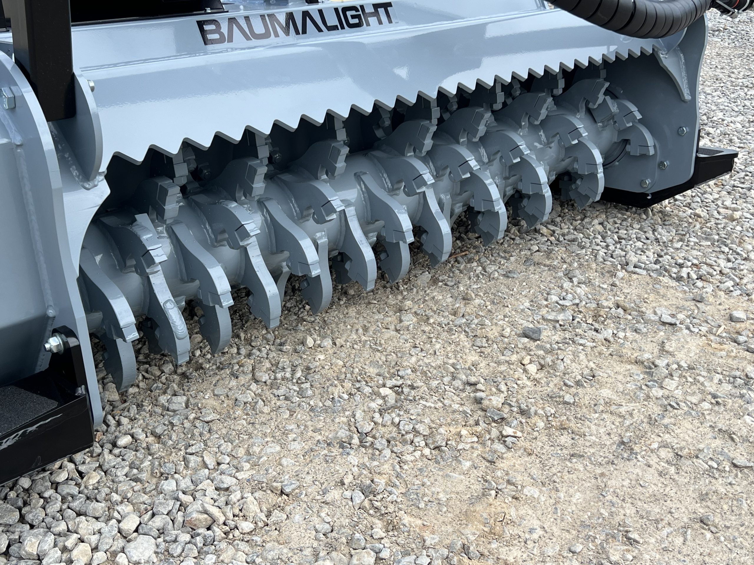 Baumalight MS560 Fixed Tooth Forestry Mulcher Attachment Fits Skid Steer Quick Attach - Image 11