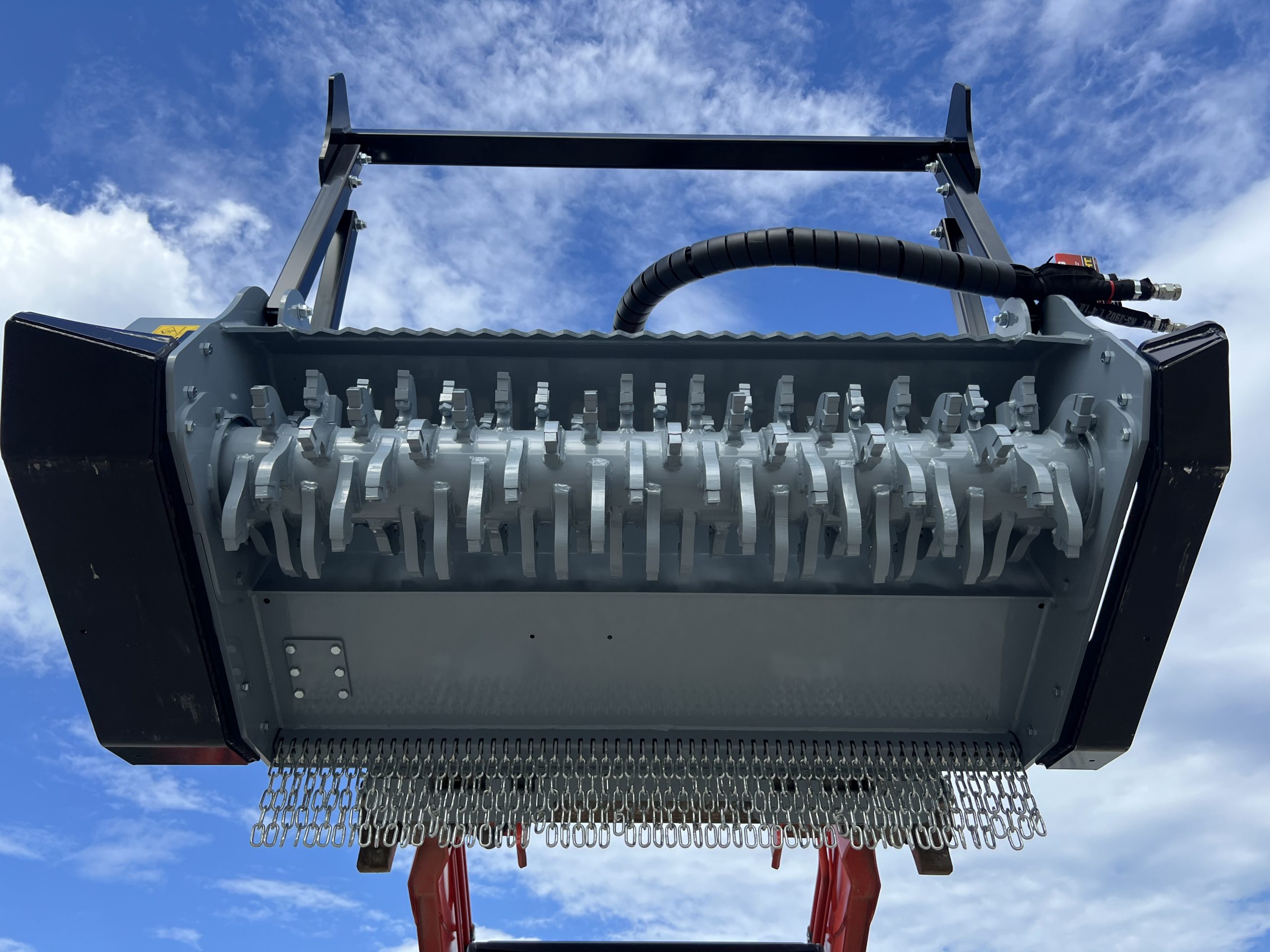 Baumalight MS560 Fixed Tooth Forestry Mulcher Attachment Fits Skid Steer Quick Attach - Image 16