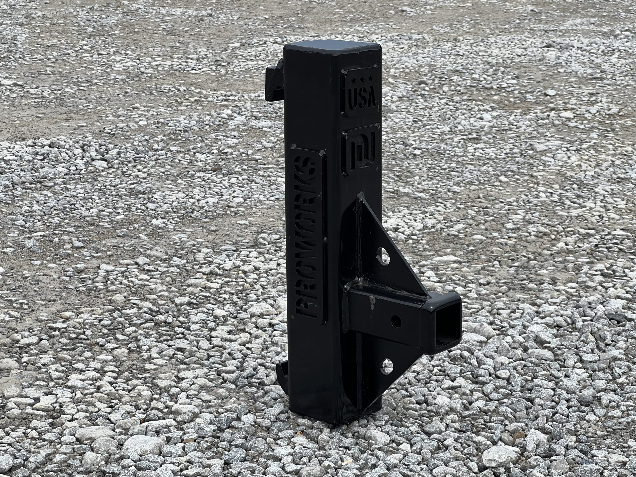 2″ Hitch Receiver Attachment Bracket Fits Class II ITA Pallet Fork Frame Carriage - Image 4