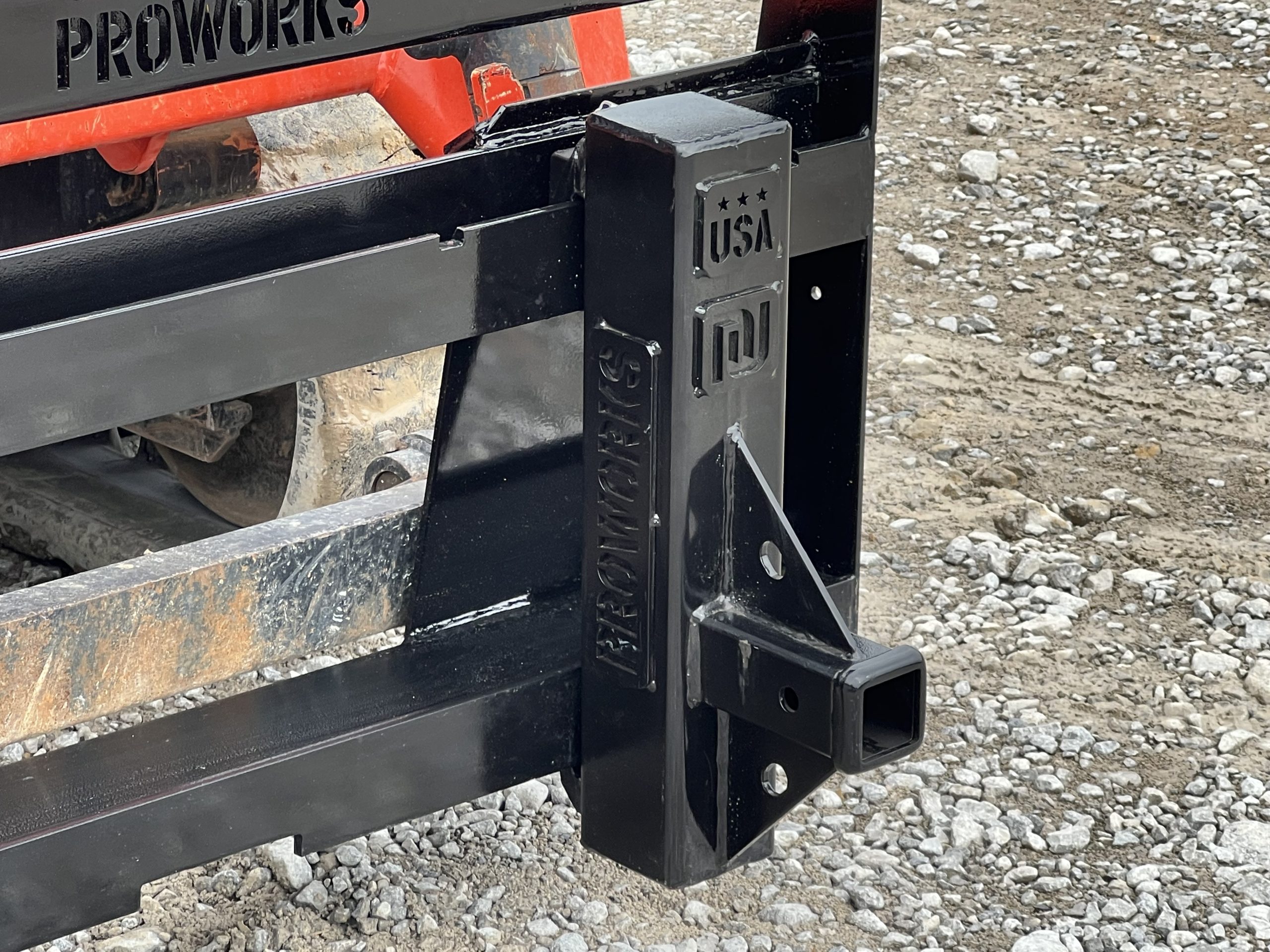 2″ Hitch Receiver Attachment Bracket Fits Class II ITA Pallet Fork Frame Carriage - Image 18