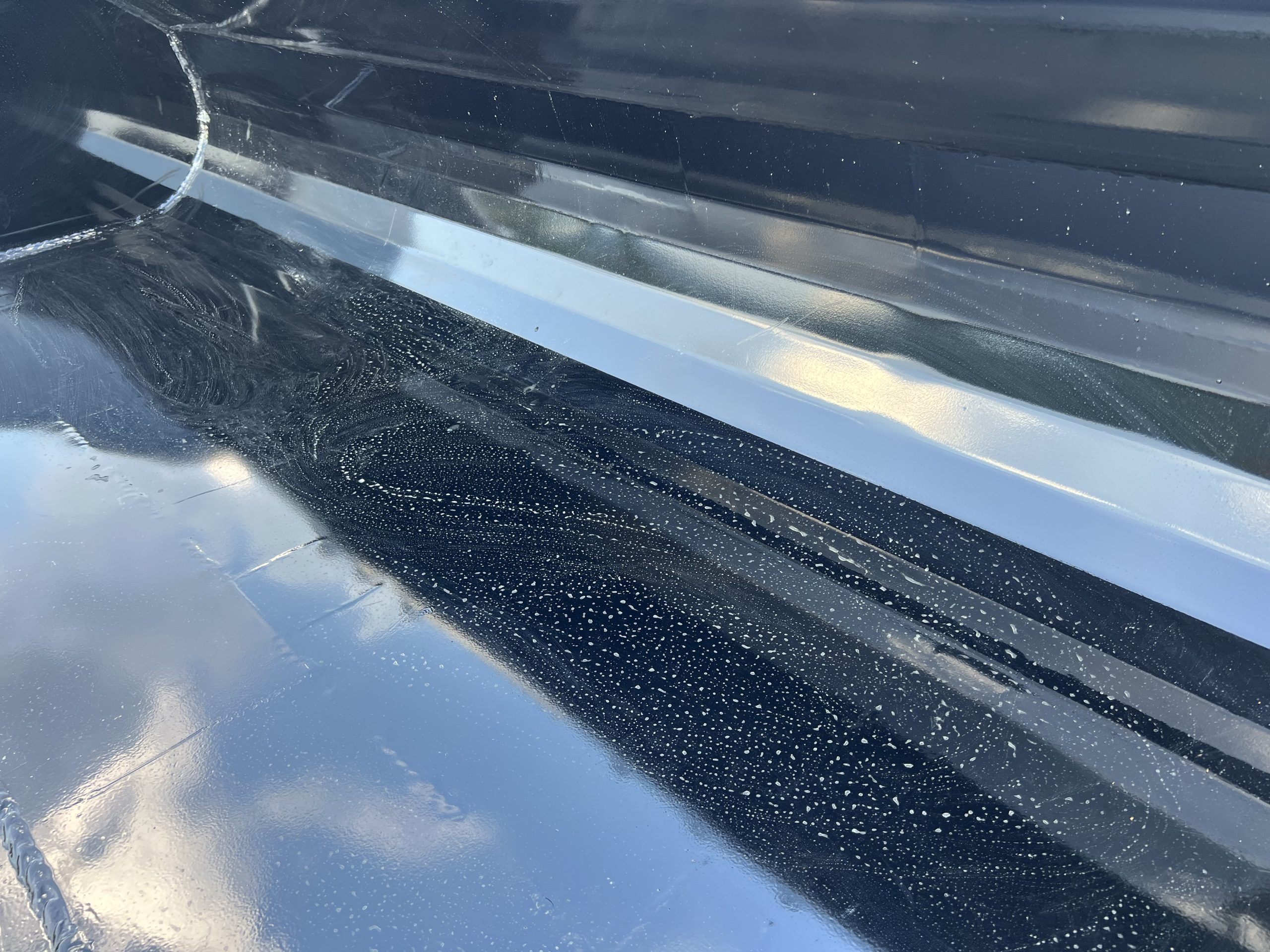 XHD 84″ Severe Duty Smooth Bucket with Bolt On Cutting Edge Fits Compact Track Loader - Image 10