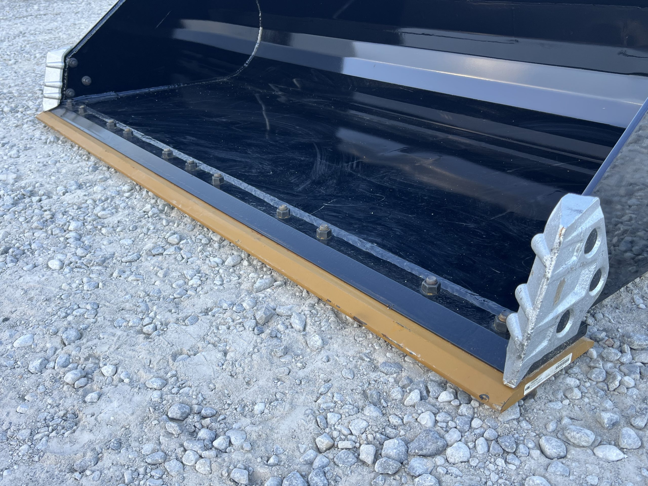 XHD 73″ Severe Duty Smooth Bucket with Bolt On Cutting Edge Fits Compact Track Loader - Image 9