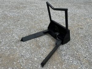 Hydraulic Nursery Tree Fork Attachment Fits Mini Skid Steer