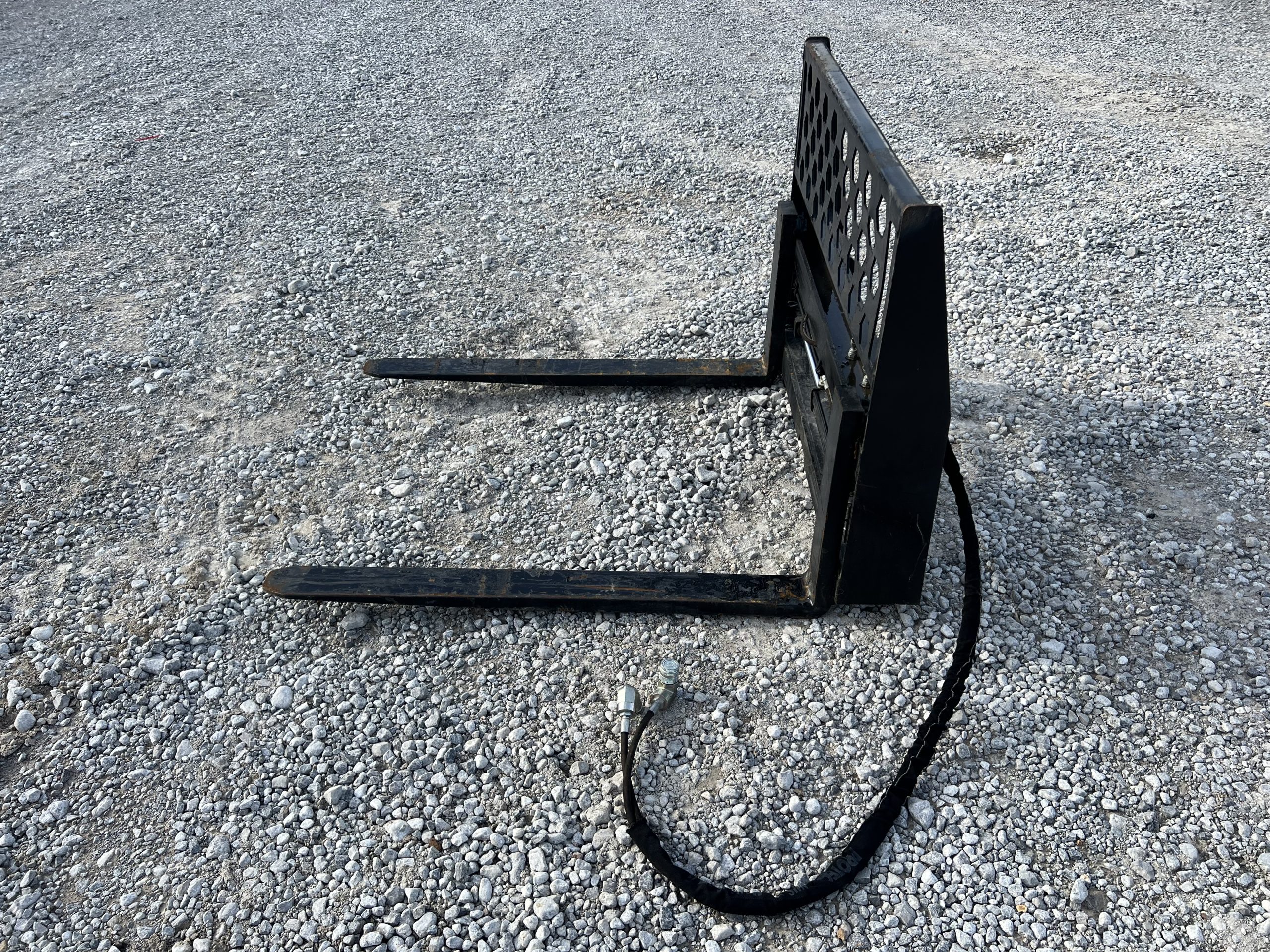 48″ Hydraulic Pallet Forks Fork Positioner Fits Skid Steer Tractor Quick Attach - Image 8