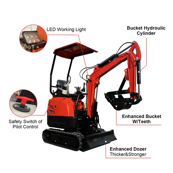 Landhero me18 mini excavator for sale Landhero me18 mini excavator for sale - Image 3