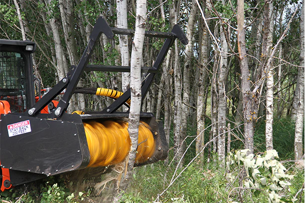 Quick Attach Forestry Drum Mulcher - Image 4