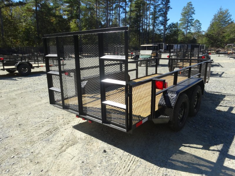 2025 Nolan 6x14 Utility Landscape Trailer 24" Mesh 7K GVWR - Image 8