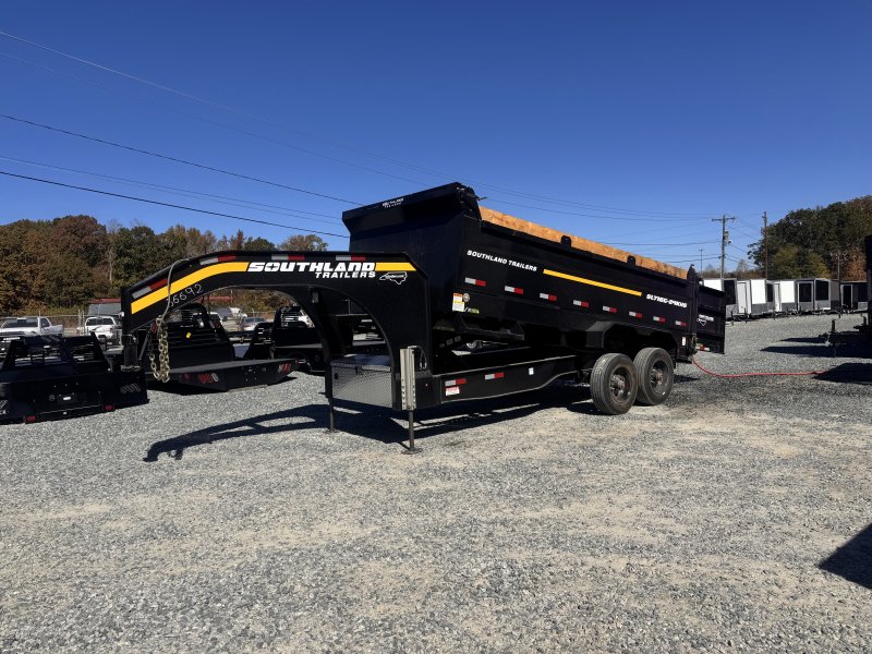 2026 Southland 7x16 Gooseneck Dump Trailer 27K GVWR - Image 6