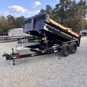 2026 Southland SL612-15K 6x12 Dump Trailer 2' Sides 15K GVWR
