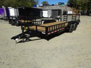 2025 Nolan 7x18 Utility Landscape Trailer ATV Style 7K GVWR