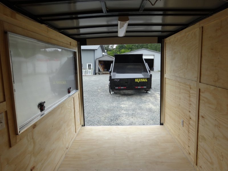 2026 Quality Cargo 7x14 Concession Trailer Del Series Barn Door 50 Amp Electrical - Image 8