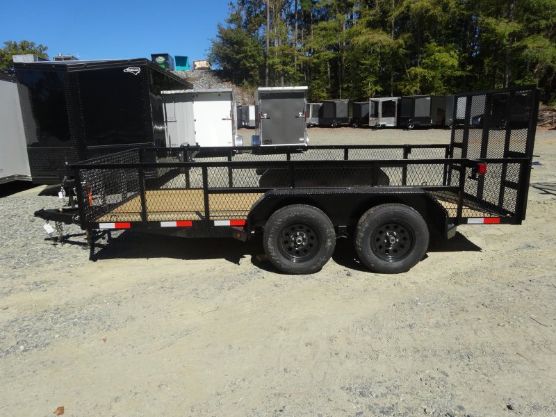 2025 Nolan 6x14 Utility Landscape Trailer 24" Mesh 7K GVWR - Image 2