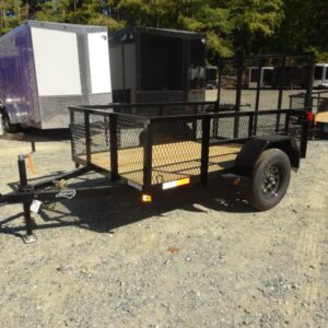 2025 Nolan 5x8 Utility Landscape Trailer 24" Mesh 3K GVWR