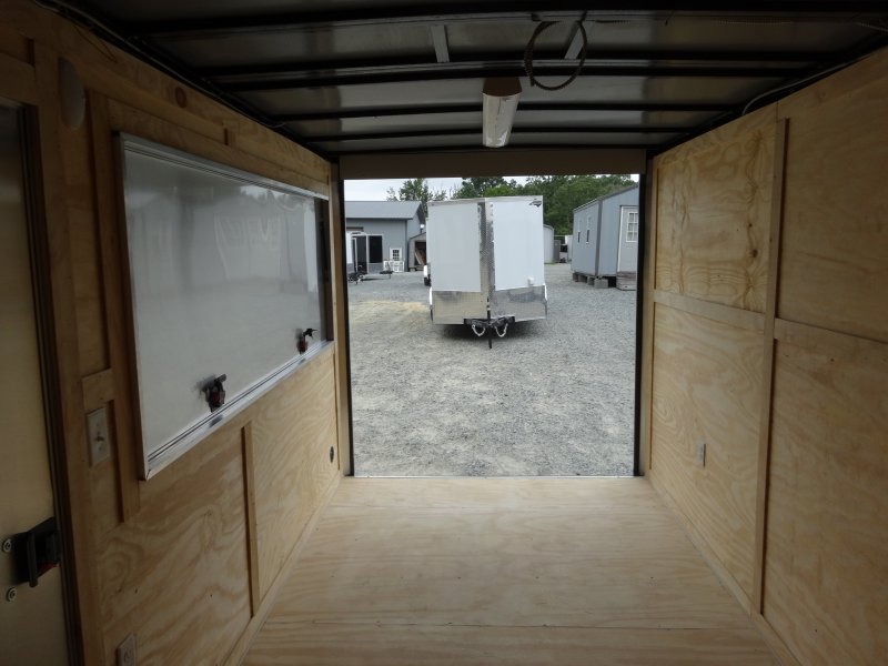 2026 Quality Cargo 7x14 Concession Trailer Pro Series Barn Door 50 Amp Electrical 2026 Quality Cargo 7x14 Concession Trailer Pro Series Barn Door 50 Amp Electrical - Image 8